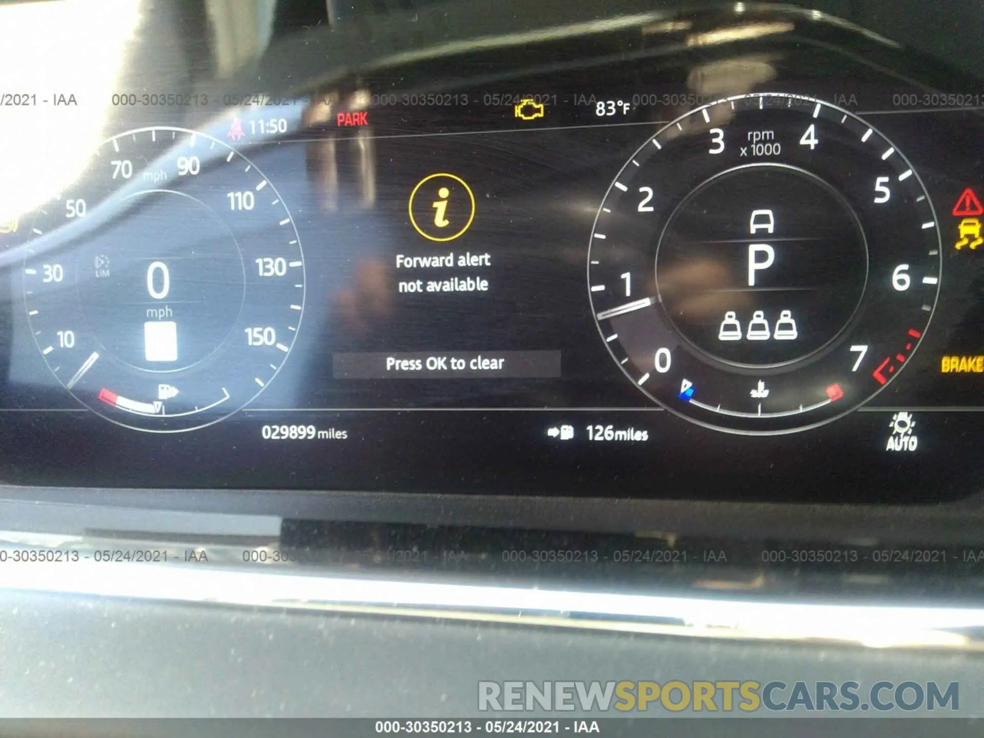 7 fotografías del automóvil dañado SALZL2GX5LH029506 LAND ROVER RANGE ROVER EVOQUE 2020