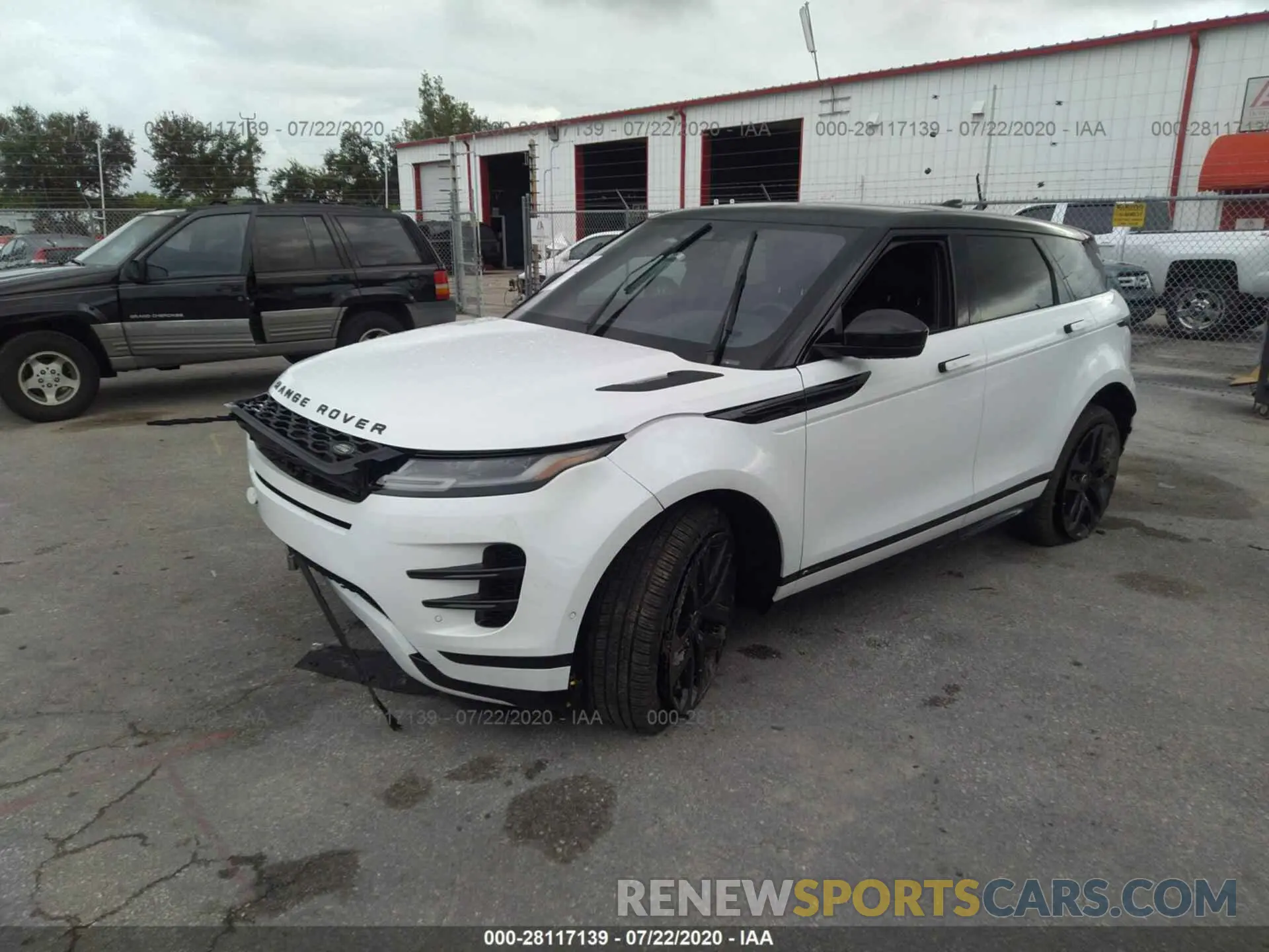 2 fotografías del automóvil dañado SALZM2GX0LH033458 LAND ROVER RANGE ROVER EVOQUE 2020
