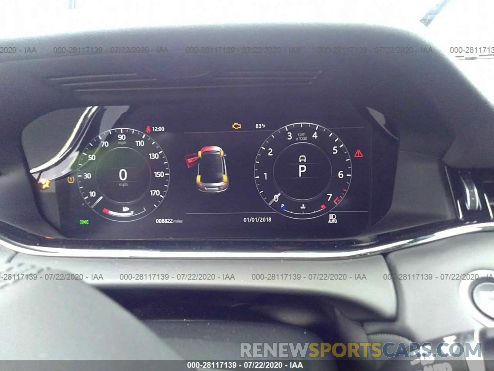 7 fotografías del automóvil dañado SALZM2GX0LH033458 LAND ROVER RANGE ROVER EVOQUE 2020