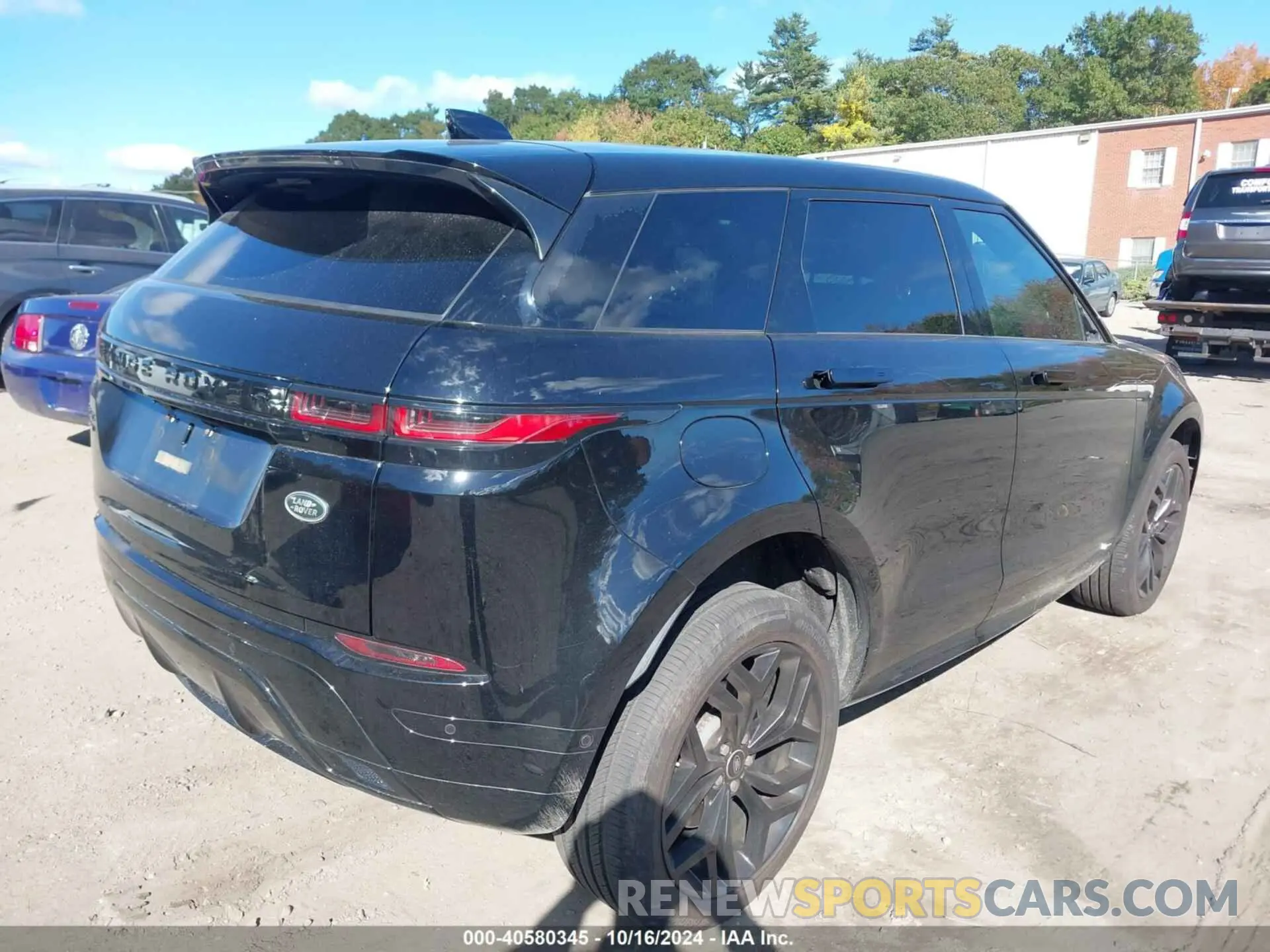 4 fotografías del automóvil dañado SALZM2GX6LH018589 LAND ROVER RANGE ROVER EVOQUE 2020