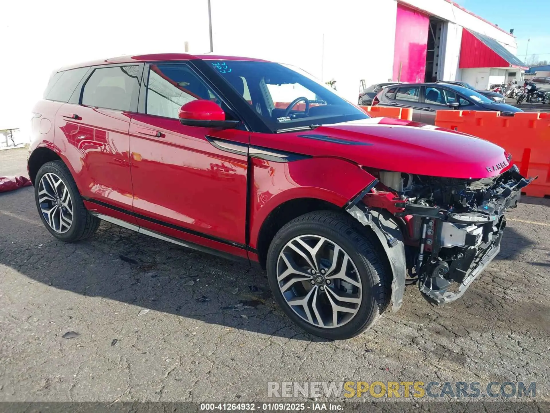 1 fotografías del automóvil dañado SALZM2GXXLH010026 LAND ROVER RANGE ROVER EVOQUE 2020