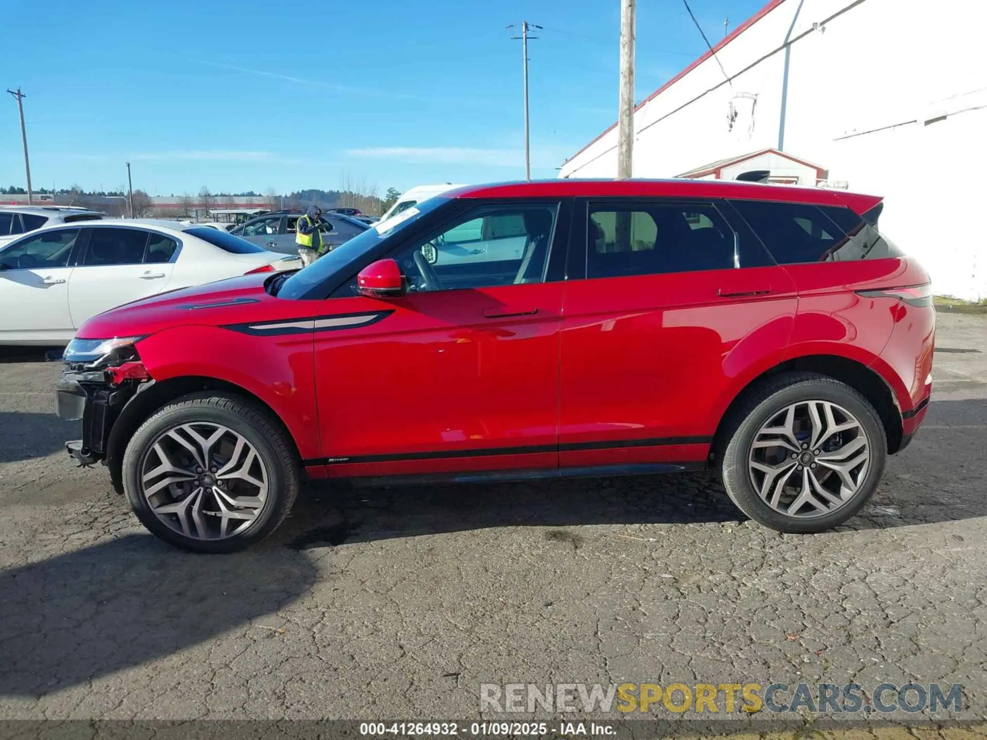 15 fotografías del automóvil dañado SALZM2GXXLH010026 LAND ROVER RANGE ROVER EVOQUE 2020