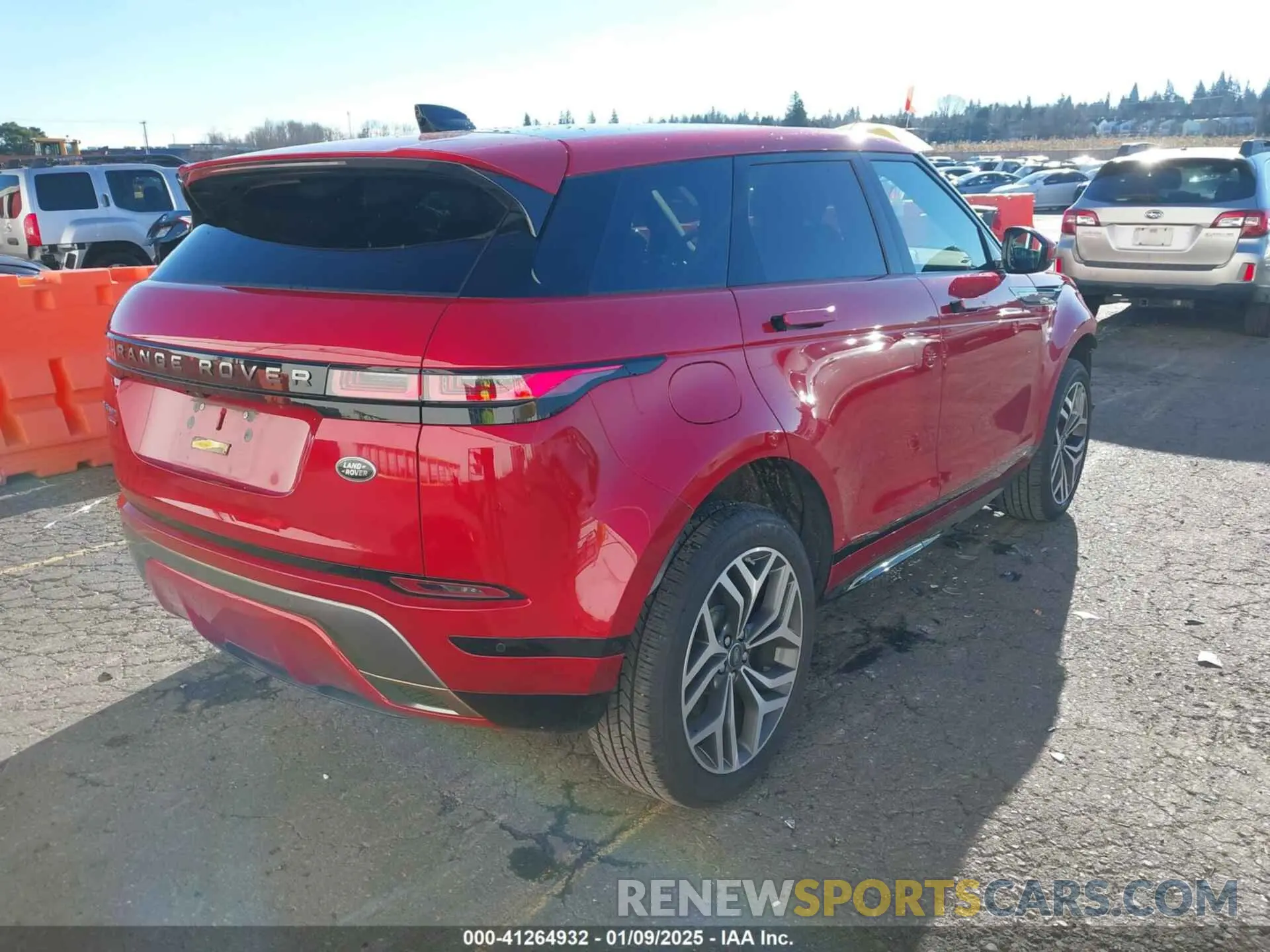 4 fotografías del automóvil dañado SALZM2GXXLH010026 LAND ROVER RANGE ROVER EVOQUE 2020