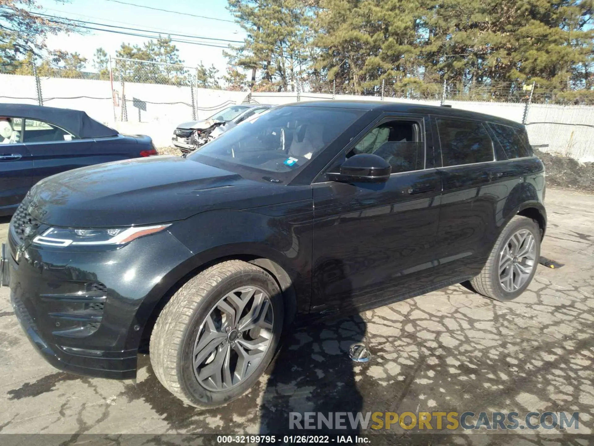 2 fotografías del automóvil dañado SALZM2GXXLH064331 LAND ROVER RANGE ROVER EVOQUE 2020