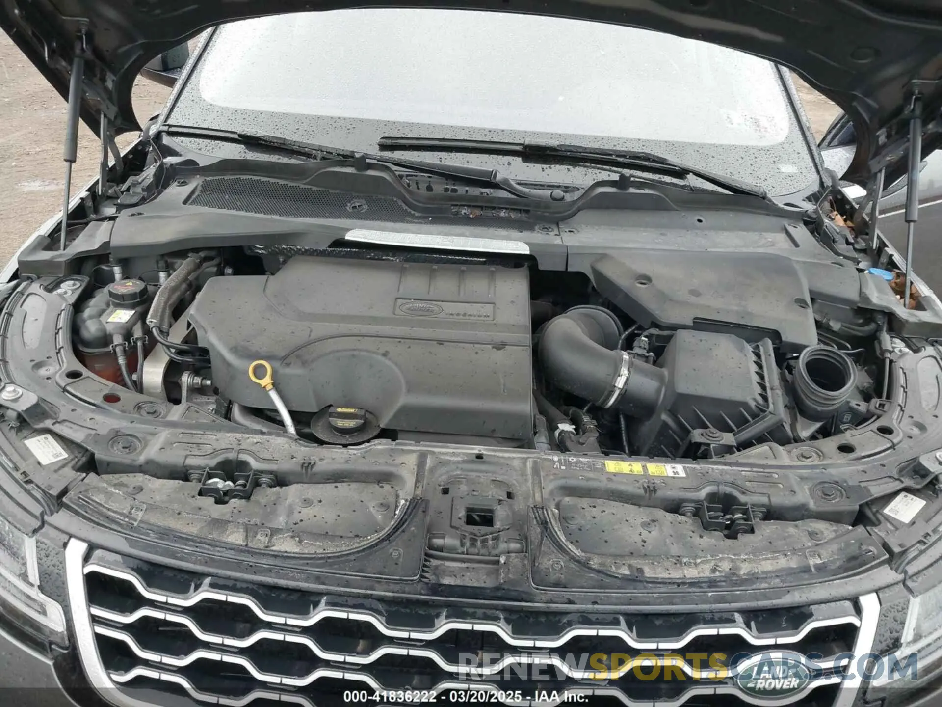 10 fotografías del automóvil dañado SALZP2FX2LH018985 LAND ROVER RANGE ROVER EVOQUE 2020