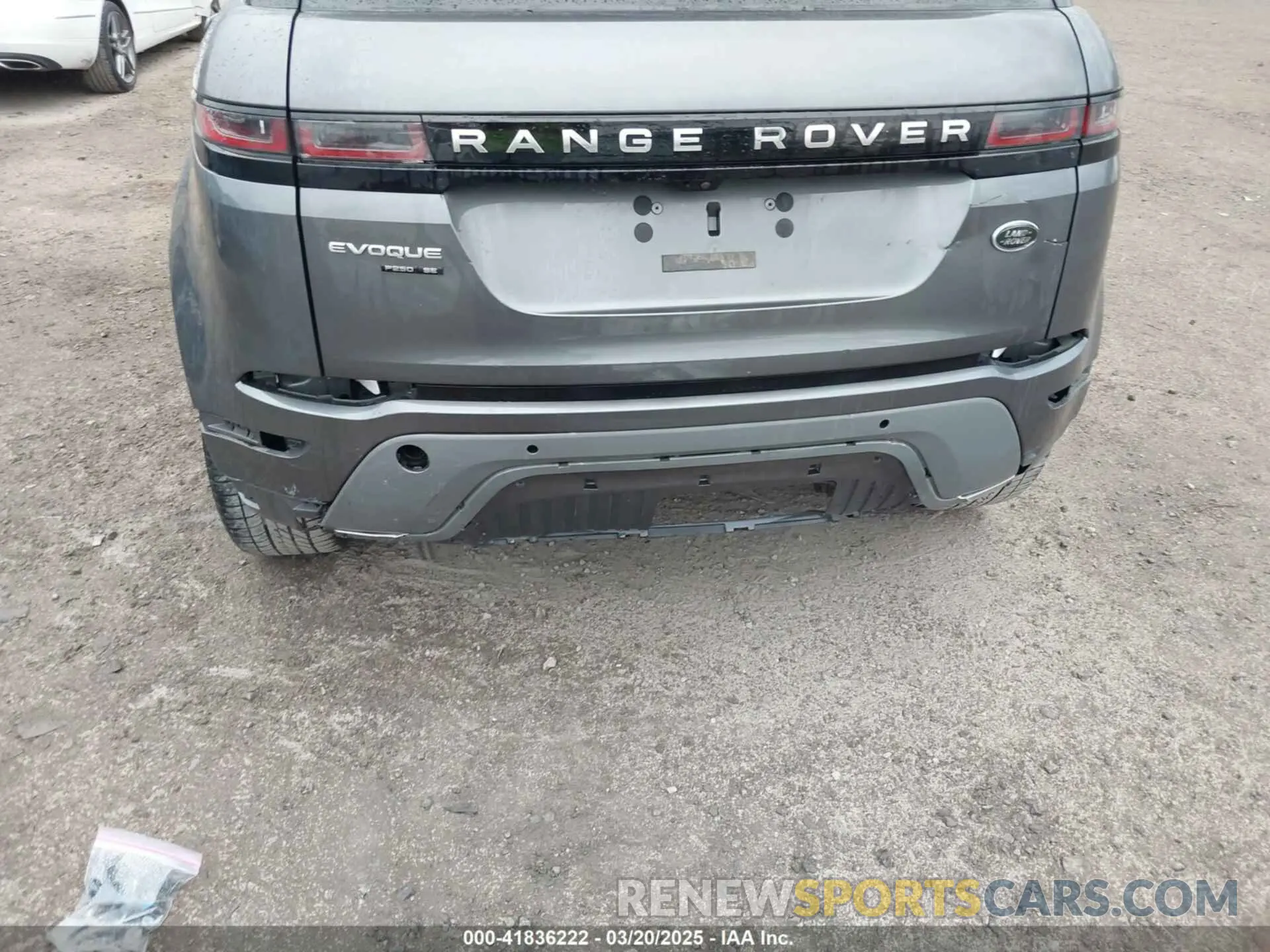 6 fotografías del automóvil dañado SALZP2FX2LH018985 LAND ROVER RANGE ROVER EVOQUE 2020