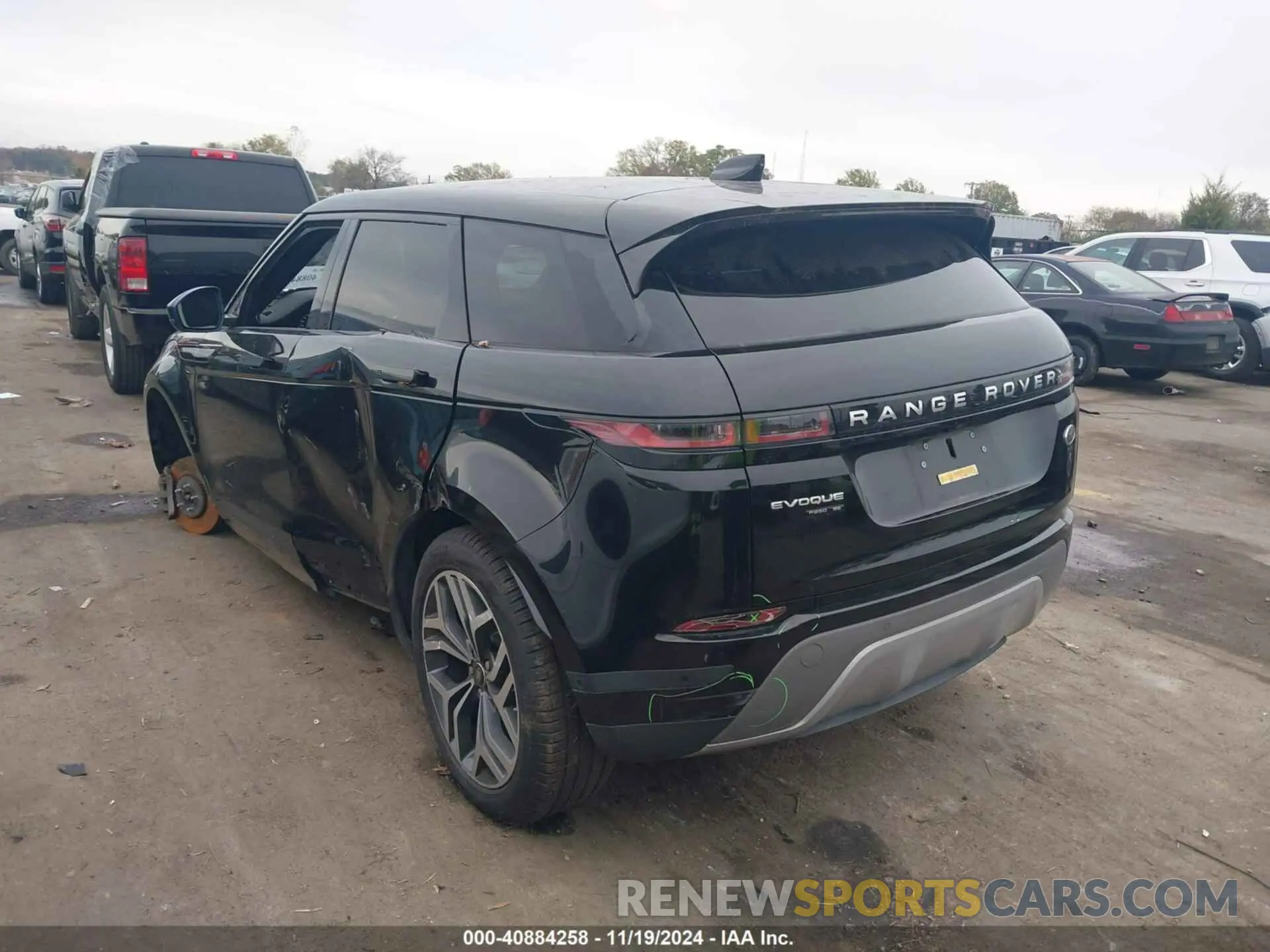 3 fotografías del automóvil dañado SALZP2FX3LH045578 LAND ROVER RANGE ROVER EVOQUE 2020