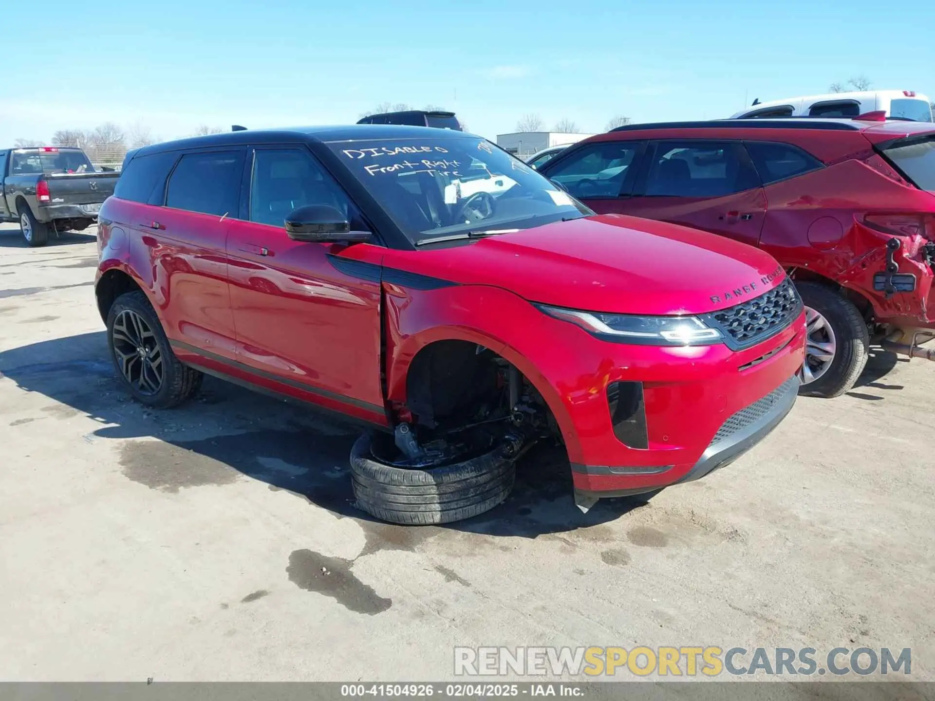 1 fotografías del automóvil dañado SALZP2FX3LH077785 LAND ROVER RANGE ROVER EVOQUE 2020