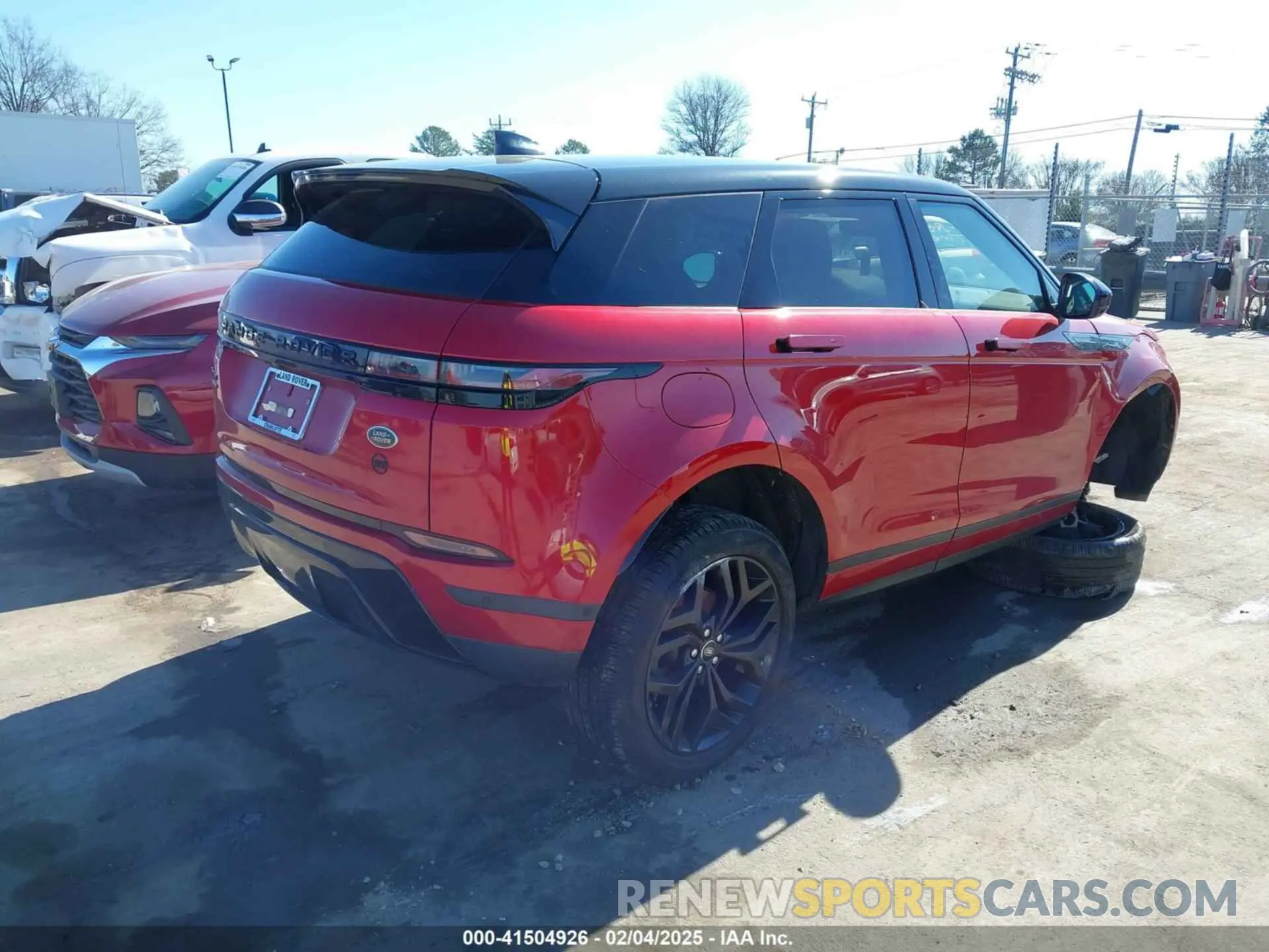 4 fotografías del automóvil dañado SALZP2FX3LH077785 LAND ROVER RANGE ROVER EVOQUE 2020