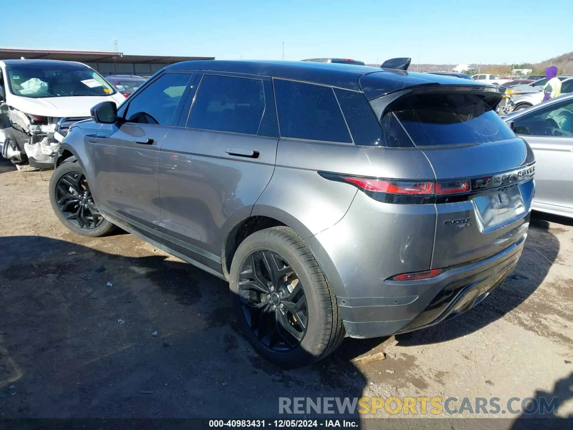 3 fotografías del automóvil dañado SALZP2FX4LH004814 LAND ROVER RANGE ROVER EVOQUE 2020
