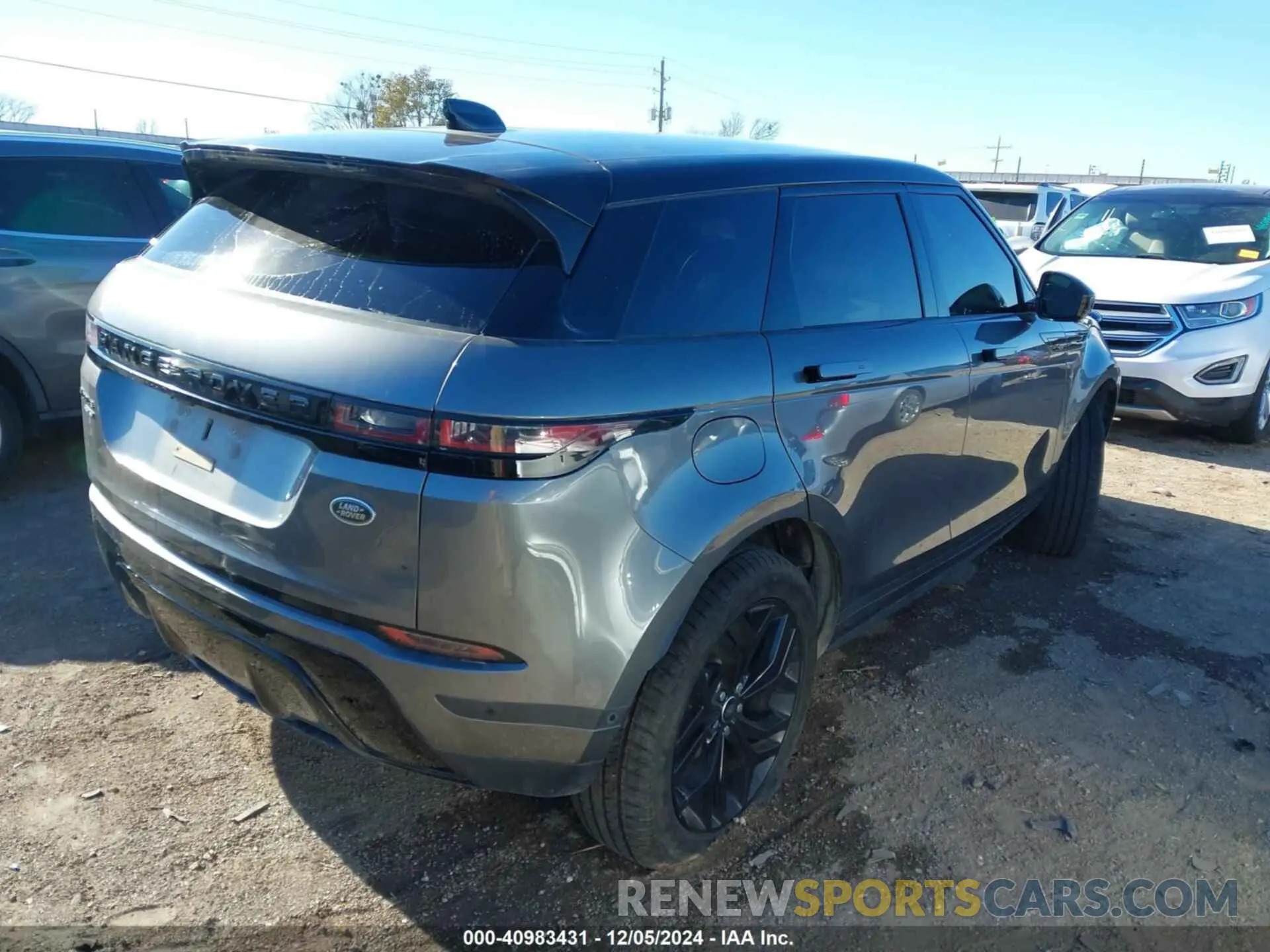 4 fotografías del automóvil dañado SALZP2FX4LH004814 LAND ROVER RANGE ROVER EVOQUE 2020