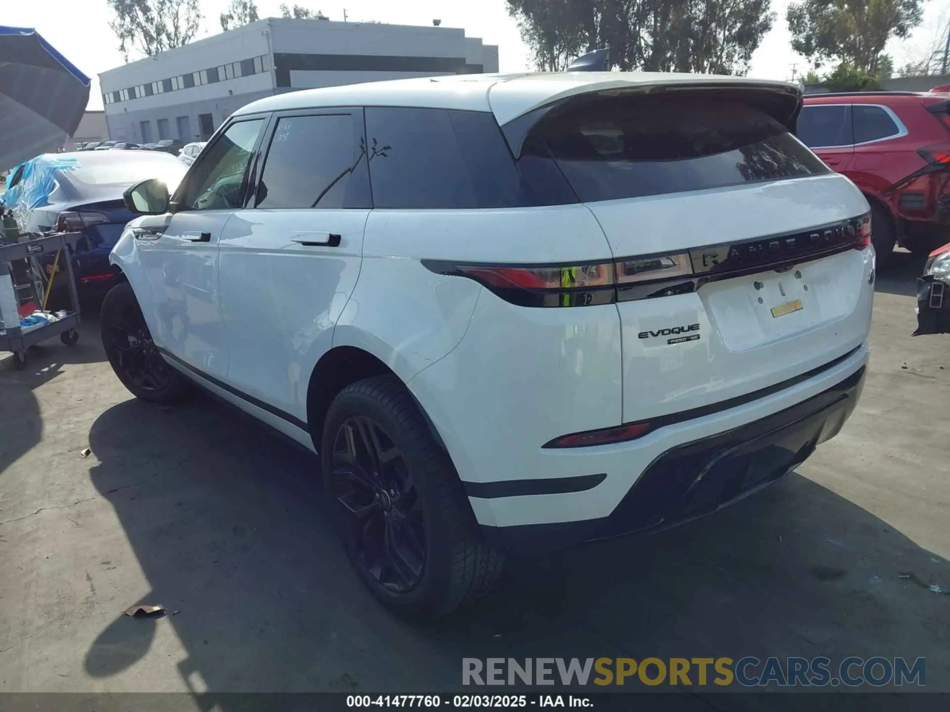 3 fotografías del automóvil dañado SALZP2FX4LH105769 LAND ROVER RANGE ROVER EVOQUE 2020
