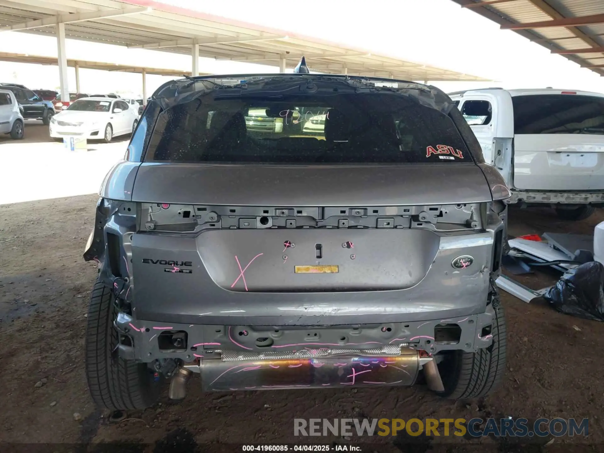 17 fotografías del automóvil dañado SALZP2FX5LH105988 LAND ROVER RANGE ROVER EVOQUE 2020