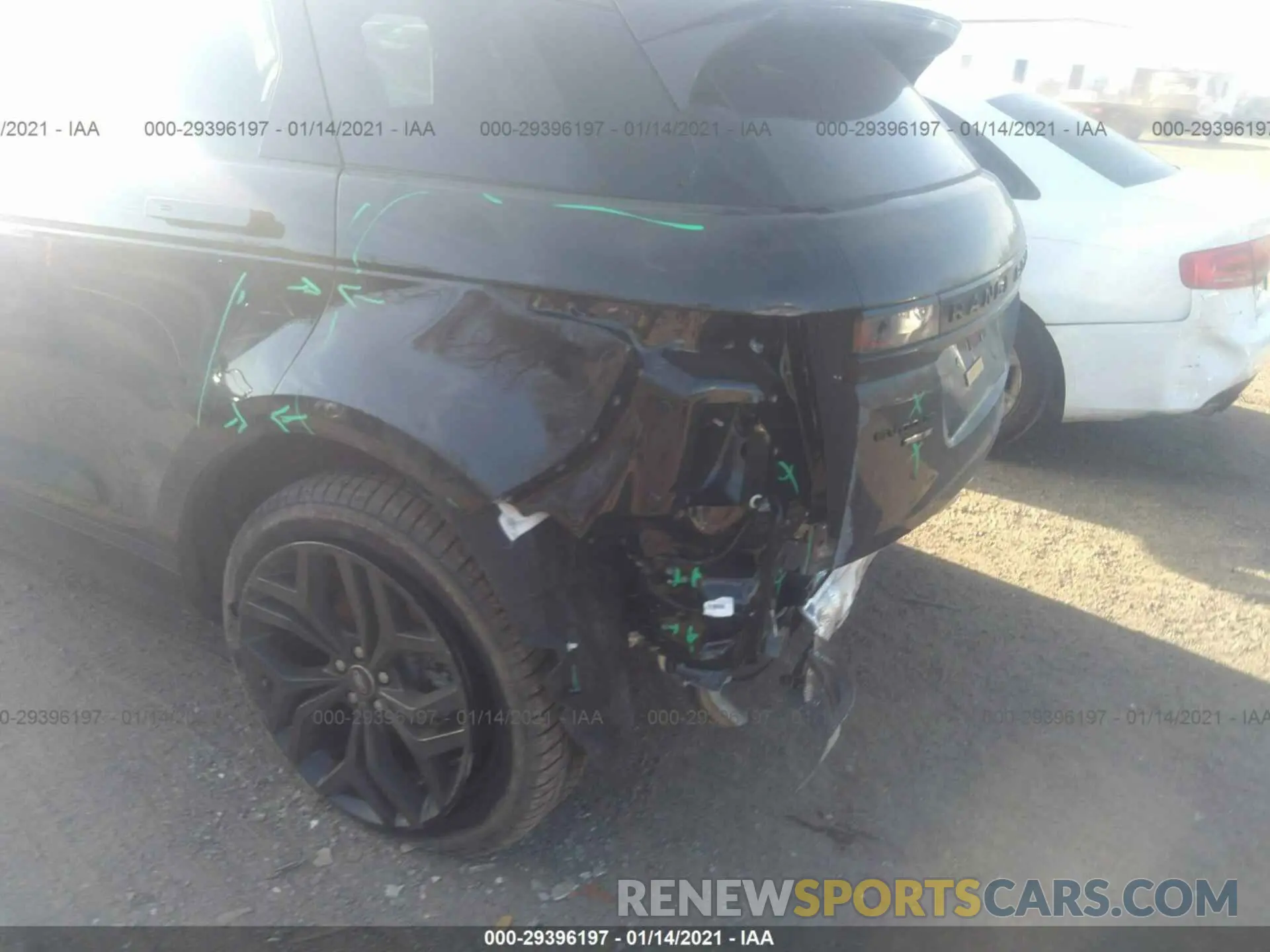 6 fotografías del automóvil dañado SALZP2FX5LH117218 LAND ROVER RANGE ROVER EVOQUE 2020