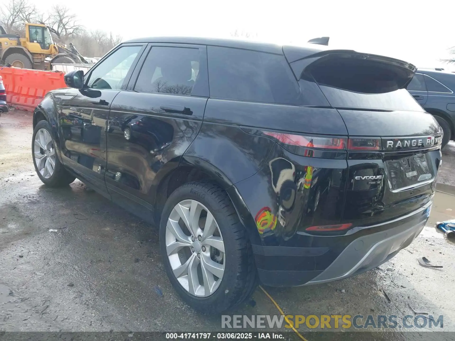 3 fotografías del automóvil dañado SALZP2FX6LH077294 LAND ROVER RANGE ROVER EVOQUE 2020