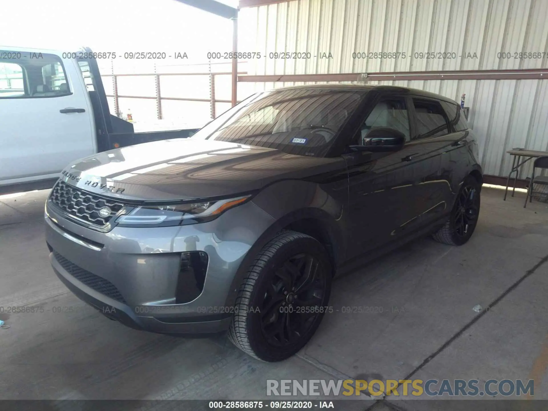 2 fotografías del automóvil dañado SALZP2FX7LH004516 LAND ROVER RANGE ROVER EVOQUE 2020