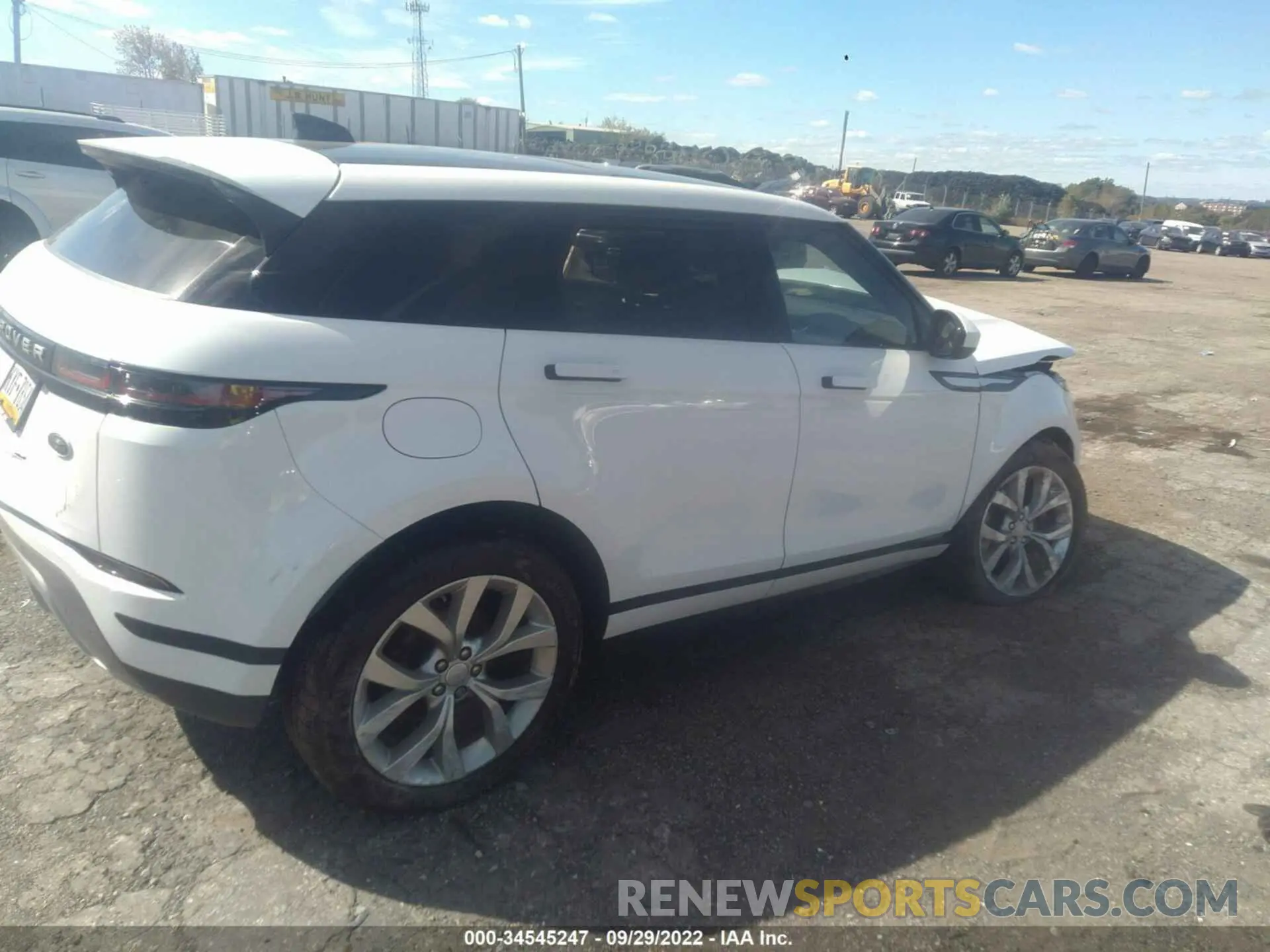 4 fotografías del automóvil dañado SALZP2FX7LH052002 LAND ROVER RANGE ROVER EVOQUE 2020