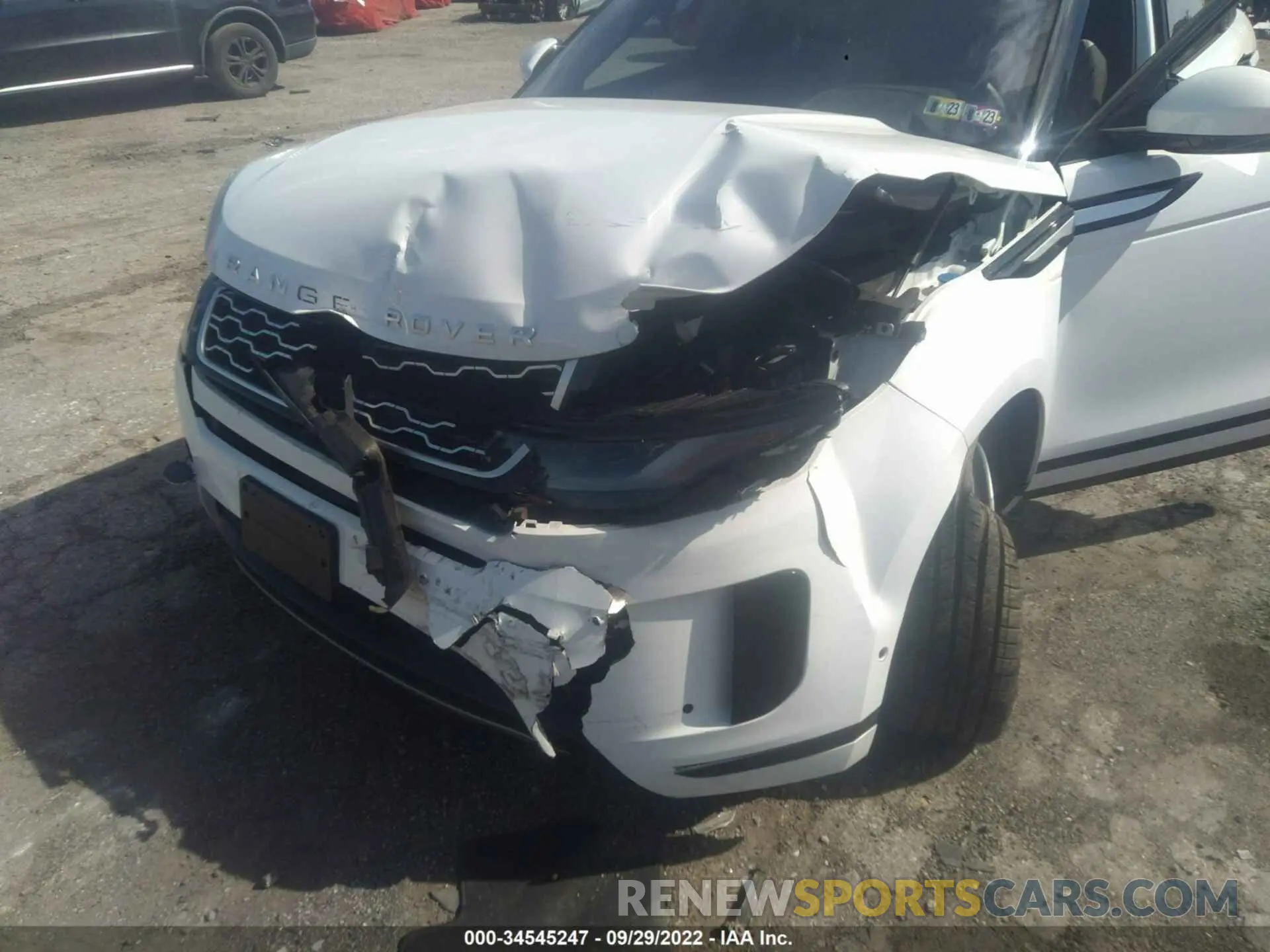 6 fotografías del automóvil dañado SALZP2FX7LH052002 LAND ROVER RANGE ROVER EVOQUE 2020