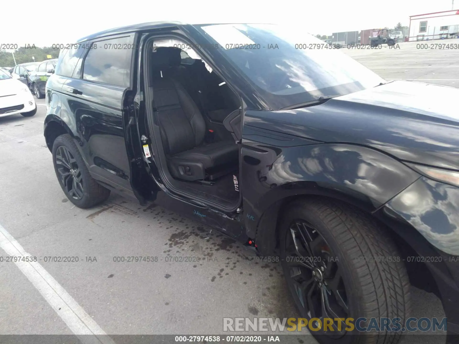 6 fotografías del automóvil dañado SALZP2FX7LH058852 LAND ROVER RANGE ROVER EVOQUE 2020