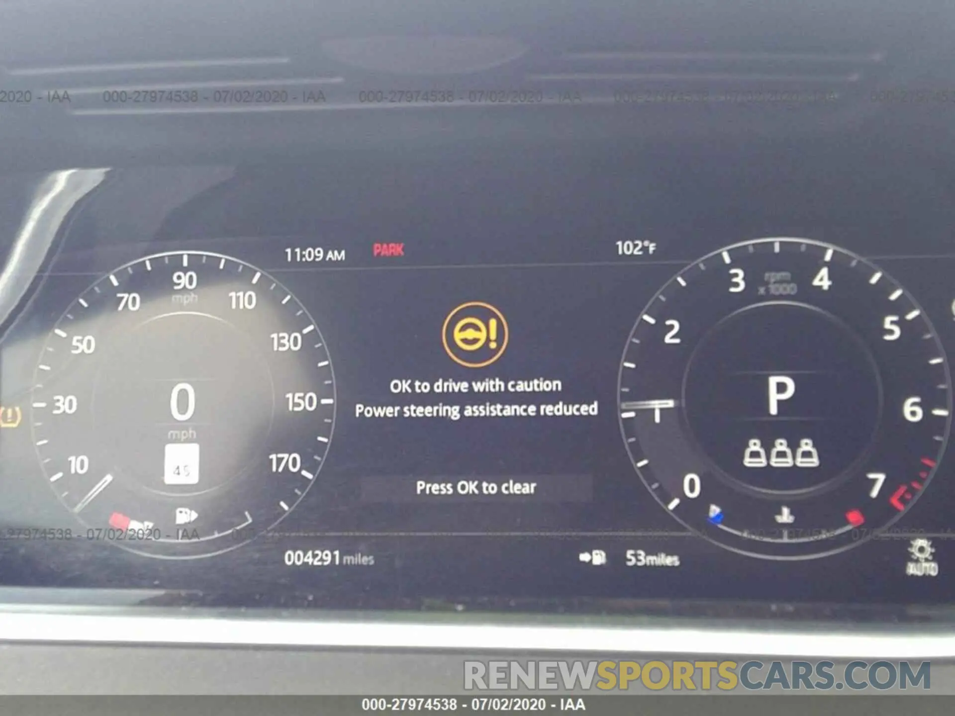 7 fotografías del automóvil dañado SALZP2FX7LH058852 LAND ROVER RANGE ROVER EVOQUE 2020