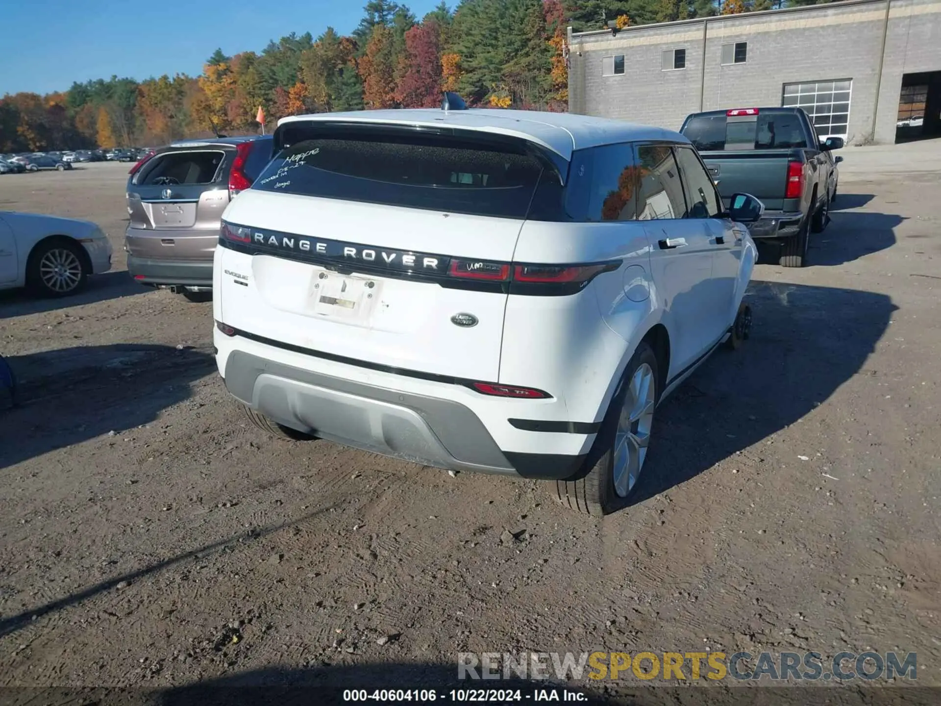4 fotografías del automóvil dañado SALZP2FX7LH074310 LAND ROVER RANGE ROVER EVOQUE 2020