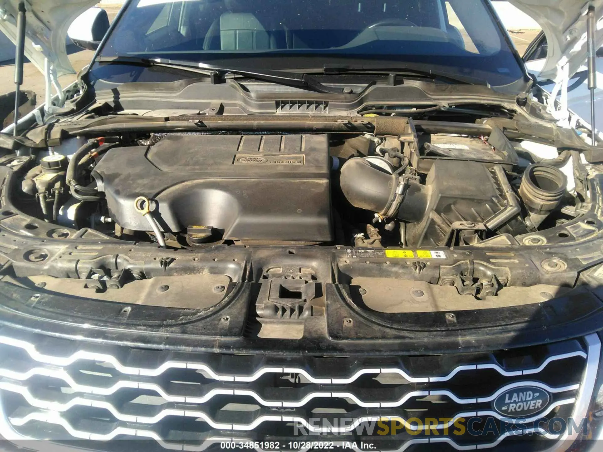 10 fotografías del automóvil dañado SALZP2FX7LH076509 LAND ROVER RANGE ROVER EVOQUE 2020