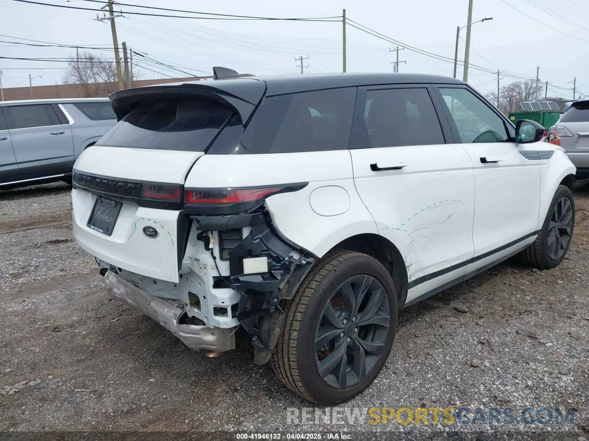 4 fotografías del automóvil dañado SALZP2FX7LH121383 LAND ROVER RANGE ROVER EVOQUE 2020