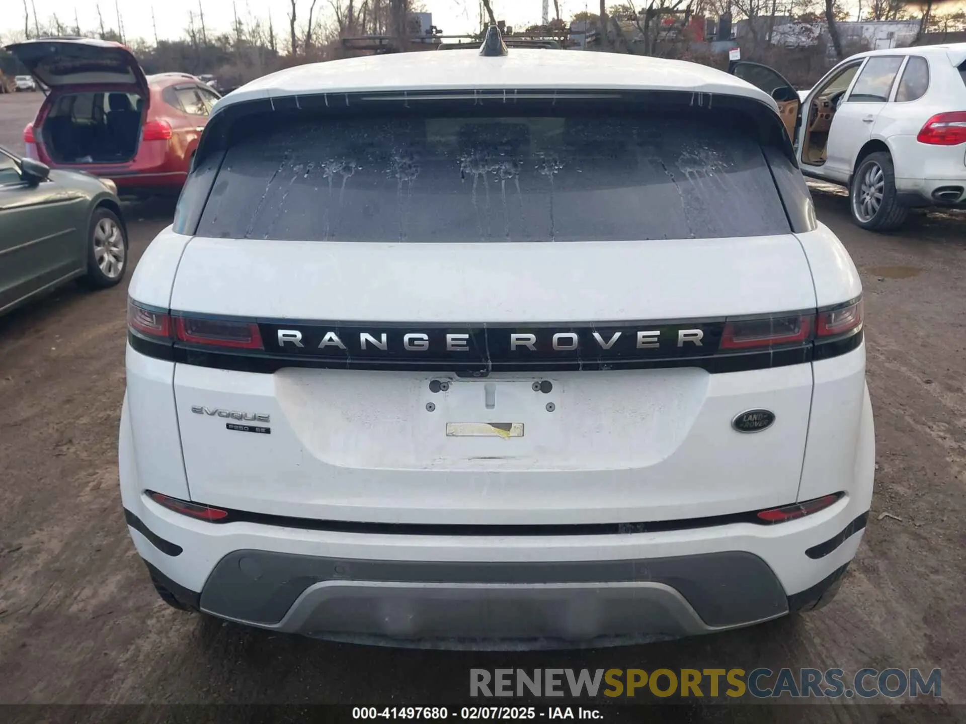 16 fotografías del automóvil dañado SALZP2FX8LH061274 LAND ROVER RANGE ROVER EVOQUE 2020