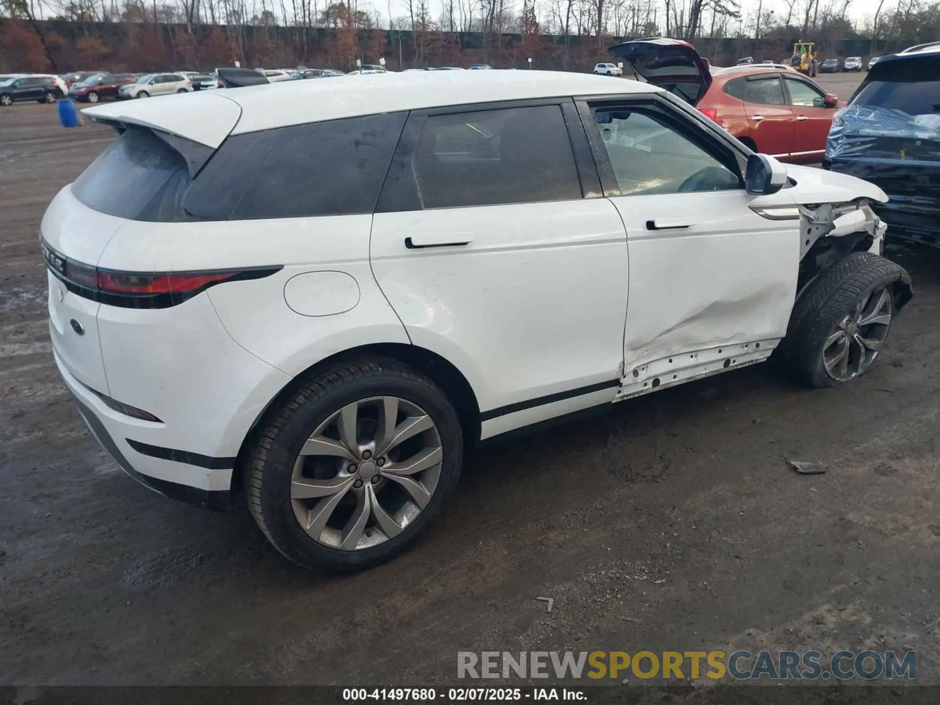 4 fotografías del automóvil dañado SALZP2FX8LH061274 LAND ROVER RANGE ROVER EVOQUE 2020