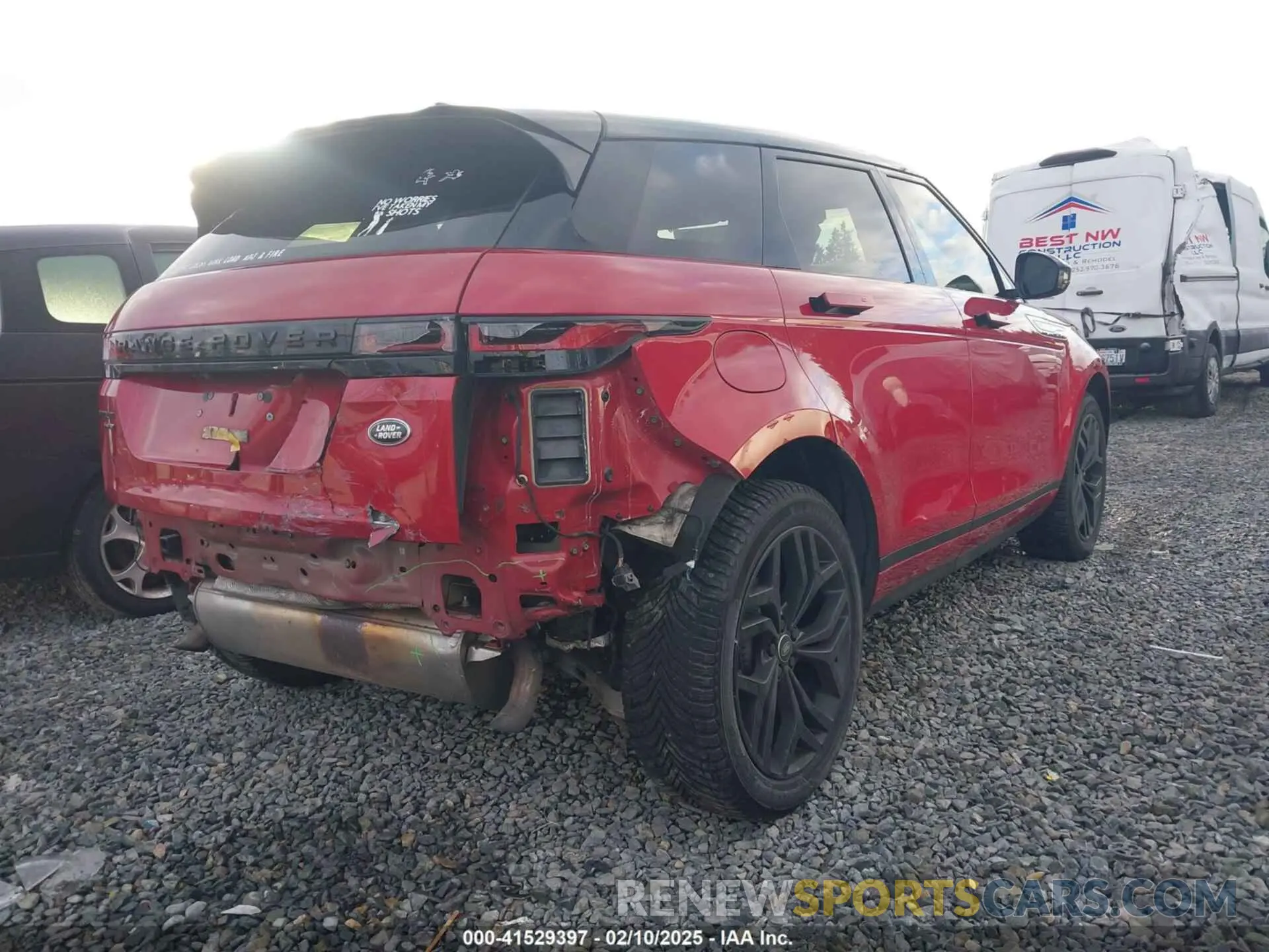 4 fotografías del automóvil dañado SALZP2FX8LH064160 LAND ROVER RANGE ROVER EVOQUE 2020