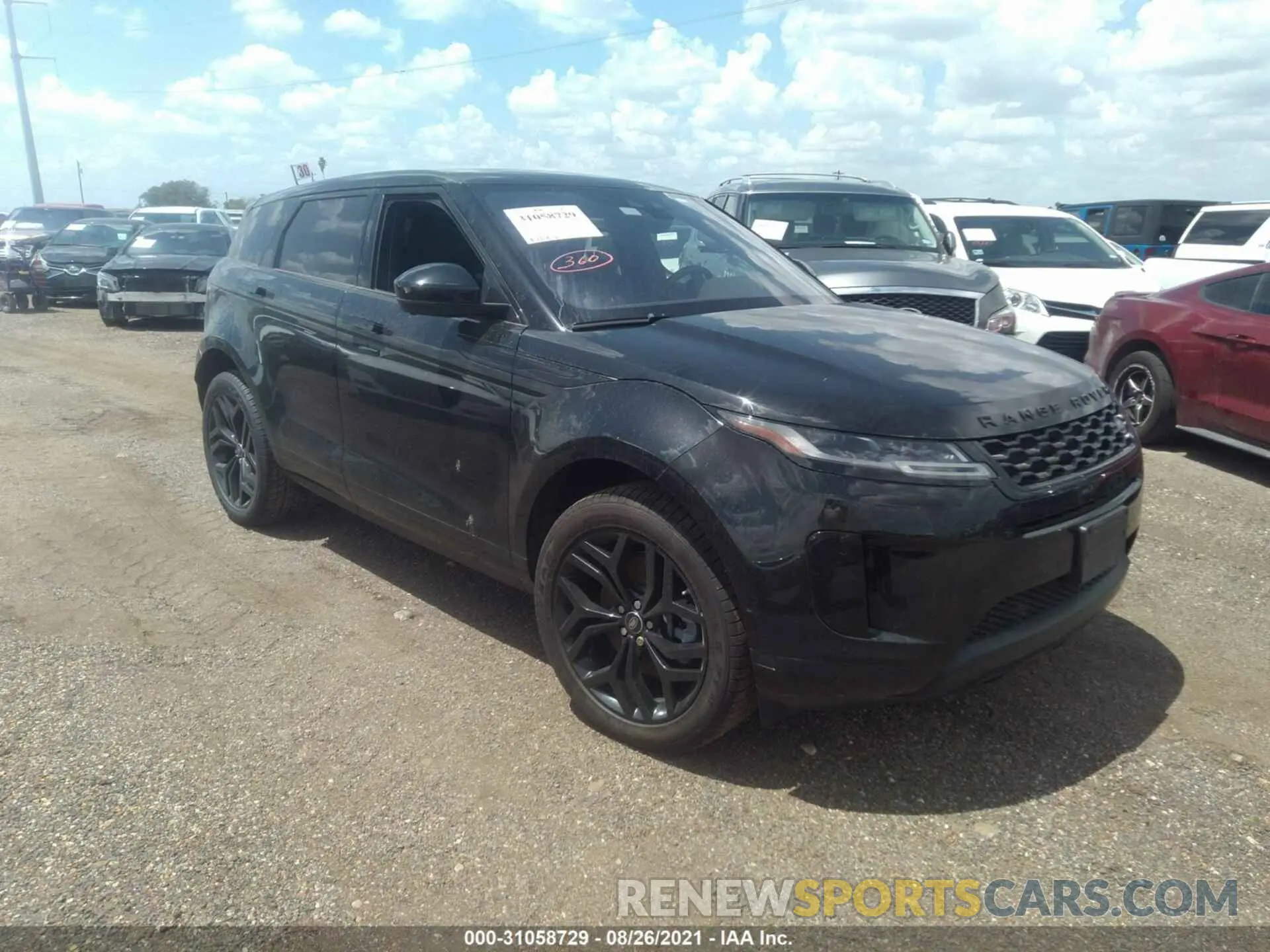 1 fotografías del automóvil dañado SALZP2FX9LH007191 LAND ROVER RANGE ROVER EVOQUE 2020