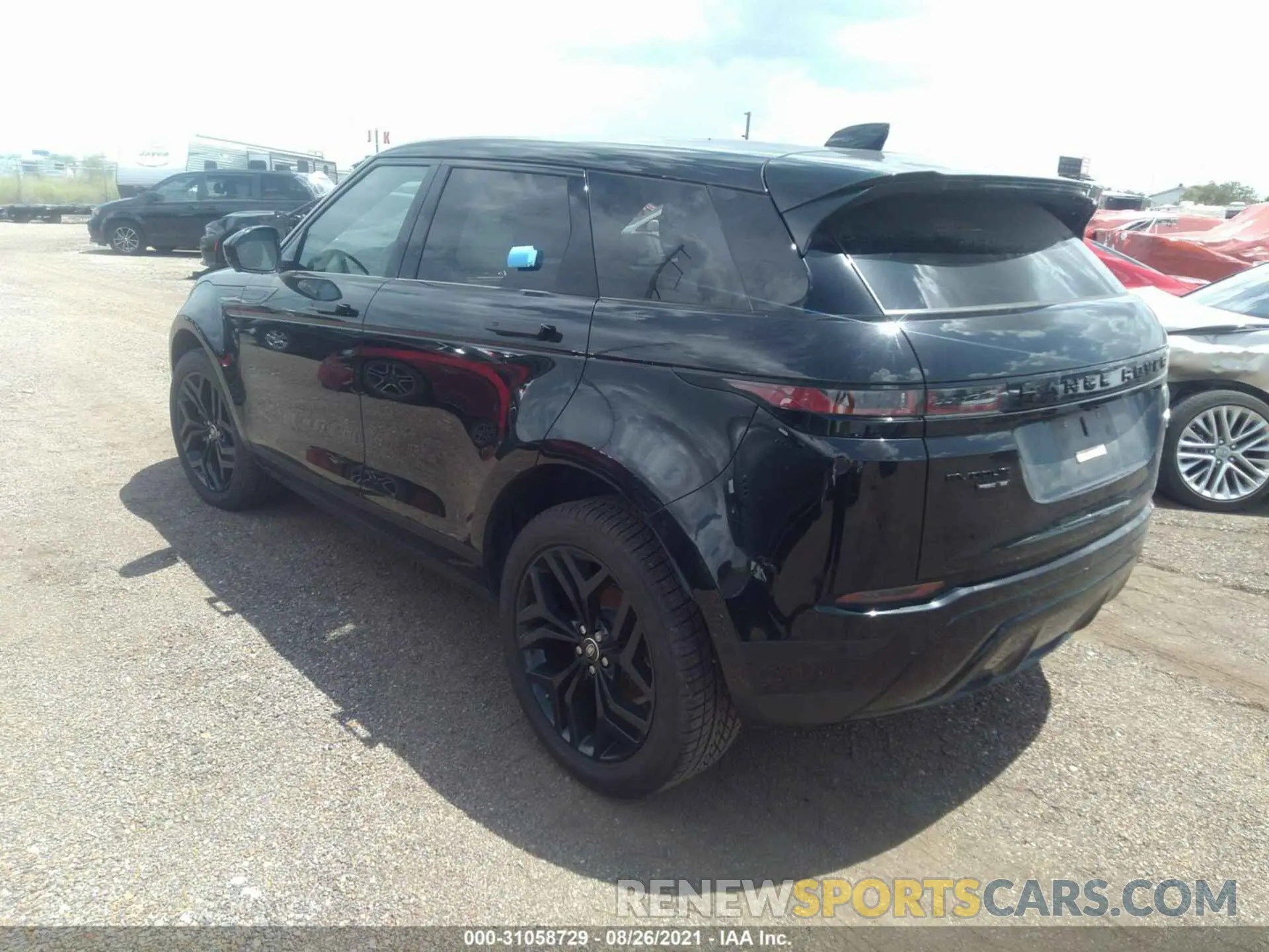 3 fotografías del automóvil dañado SALZP2FX9LH007191 LAND ROVER RANGE ROVER EVOQUE 2020