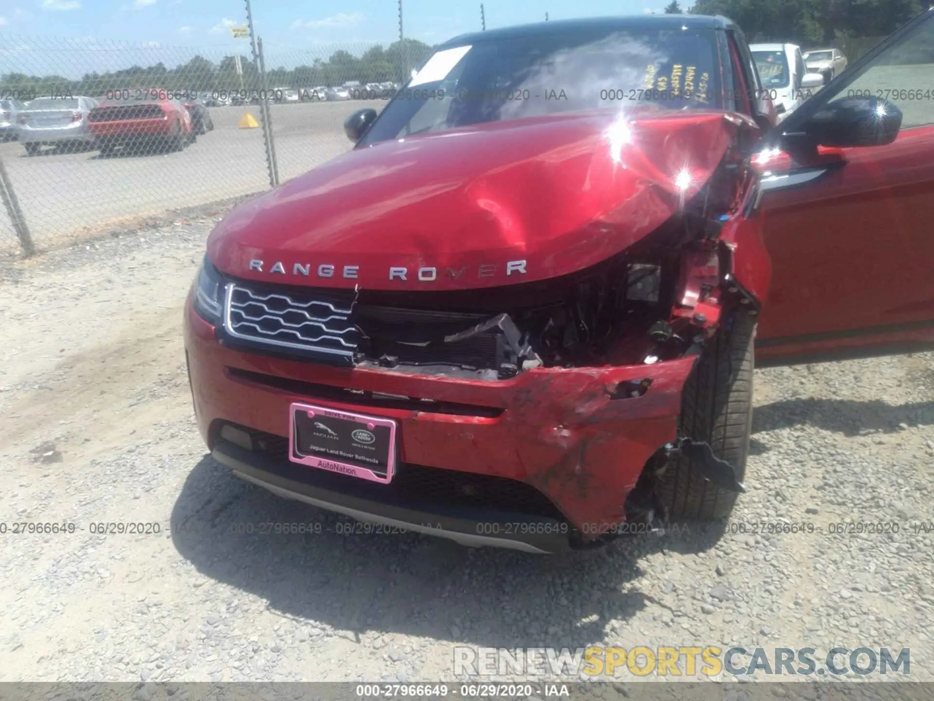 6 fotografías del automóvil dañado SALZP2FX9LH025898 LAND ROVER RANGE ROVER EVOQUE 2020