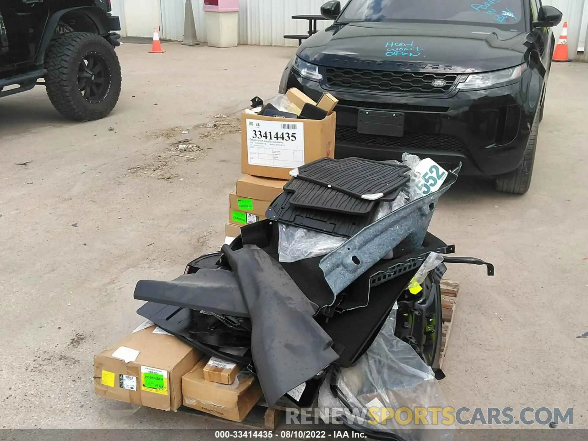 12 fotografías del automóvil dañado SALZP2FXXLH022363 LAND ROVER RANGE ROVER EVOQUE 2020