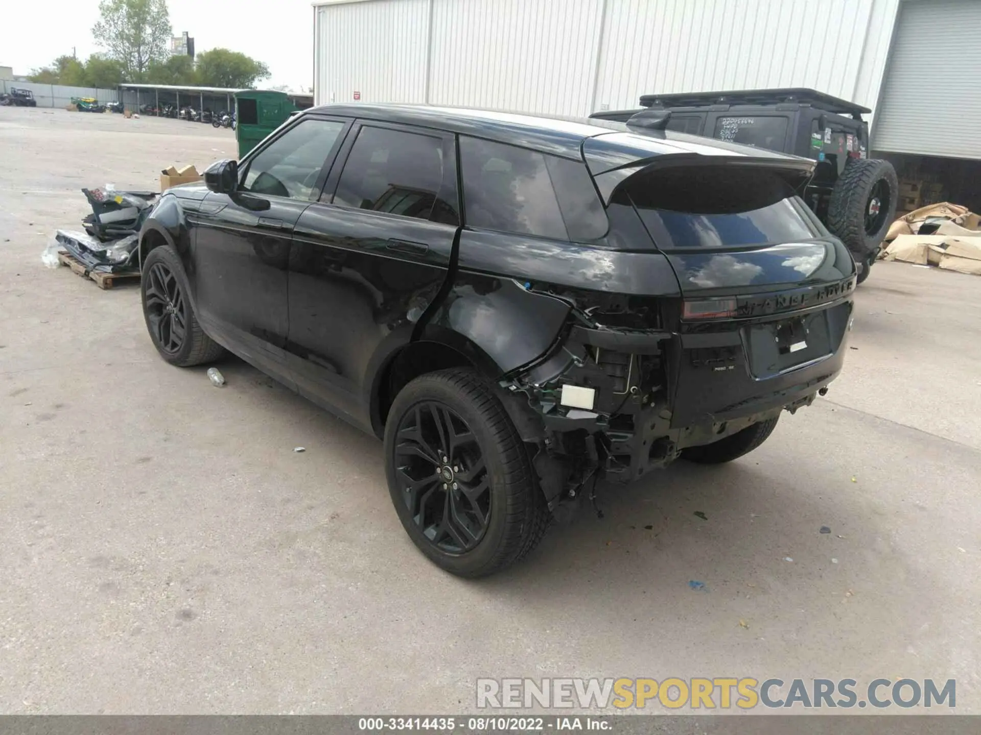3 fotografías del automóvil dañado SALZP2FXXLH022363 LAND ROVER RANGE ROVER EVOQUE 2020