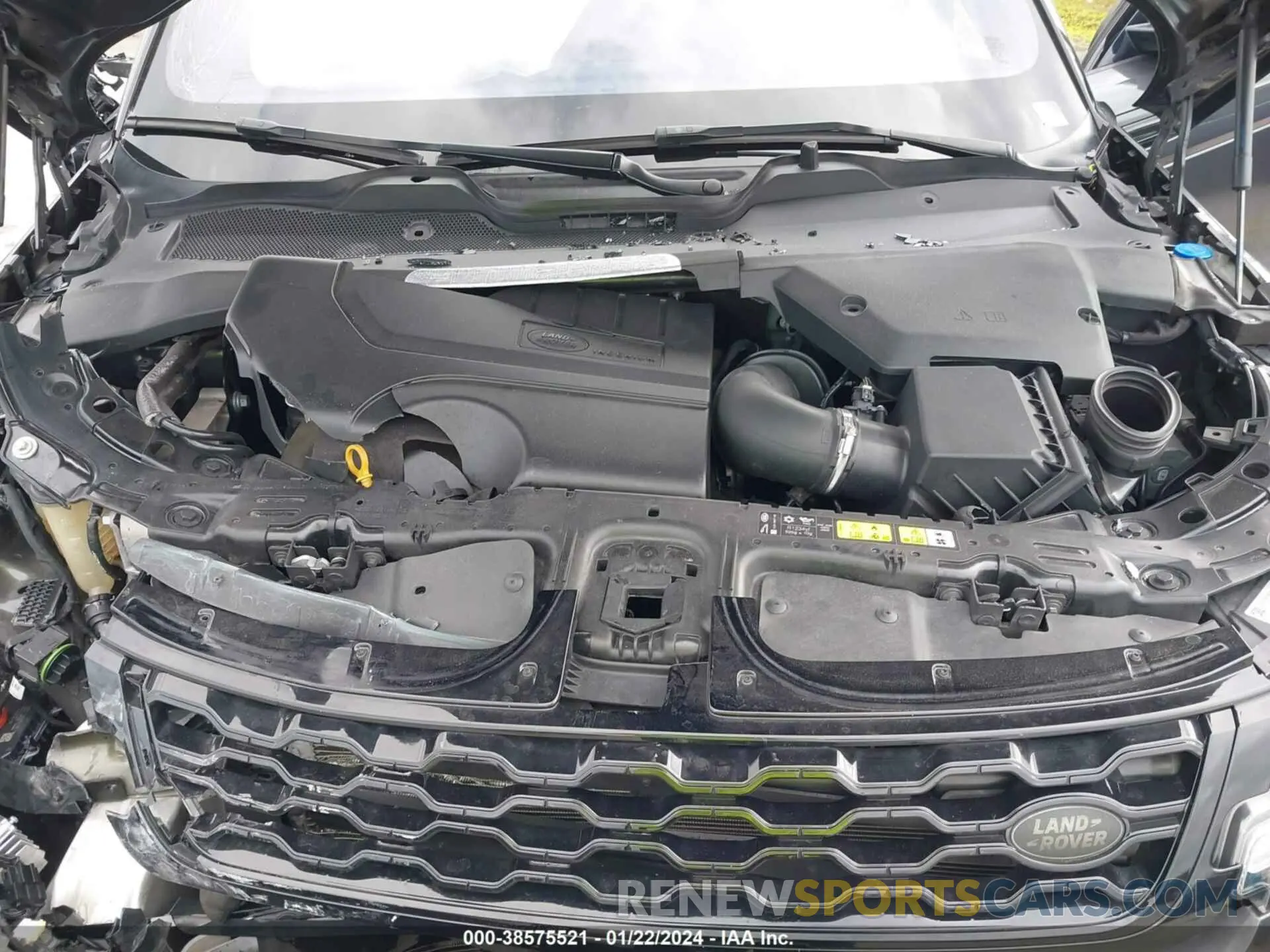 10 fotografías del automóvil dañado SALZP2FXXLH070641 LAND ROVER RANGE ROVER EVOQUE 2020