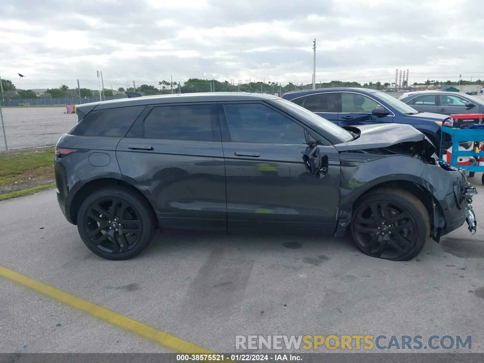 13 fotografías del automóvil dañado SALZP2FXXLH070641 LAND ROVER RANGE ROVER EVOQUE 2020