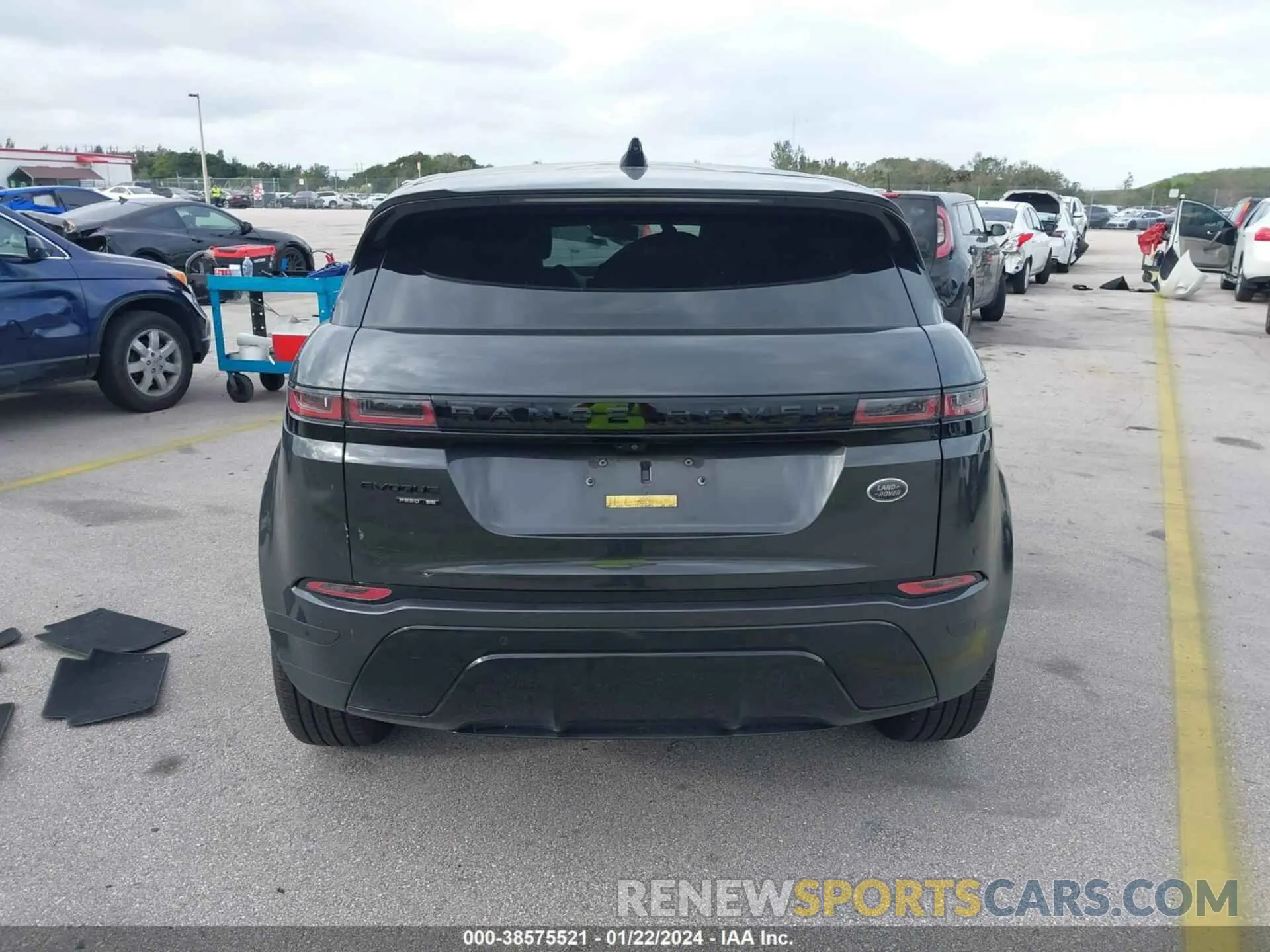 16 fotografías del automóvil dañado SALZP2FXXLH070641 LAND ROVER RANGE ROVER EVOQUE 2020