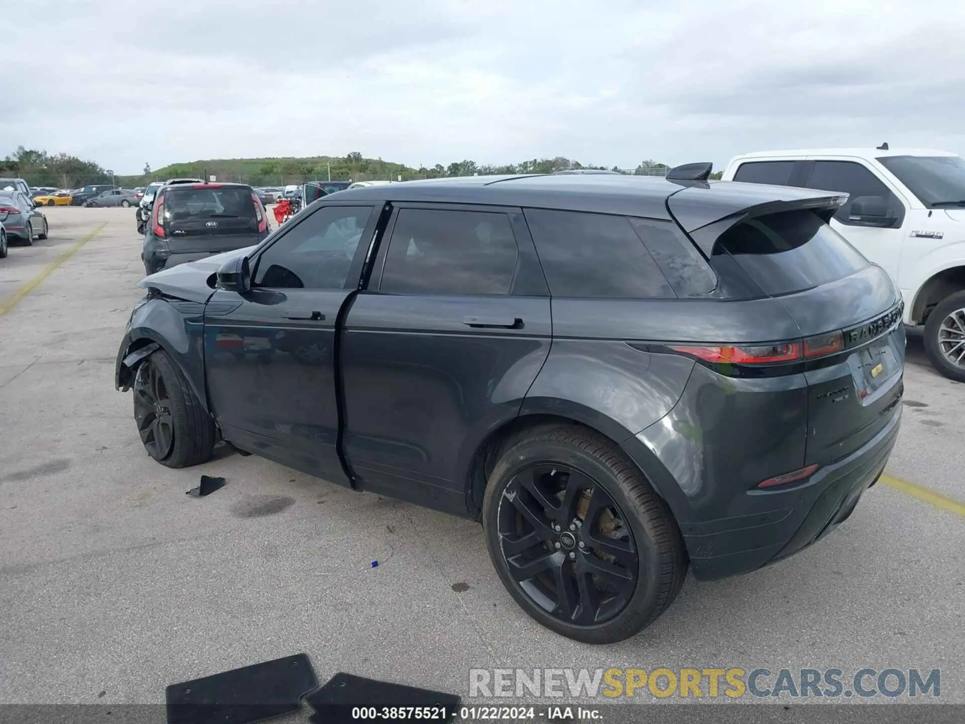 3 fotografías del automóvil dañado SALZP2FXXLH070641 LAND ROVER RANGE ROVER EVOQUE 2020