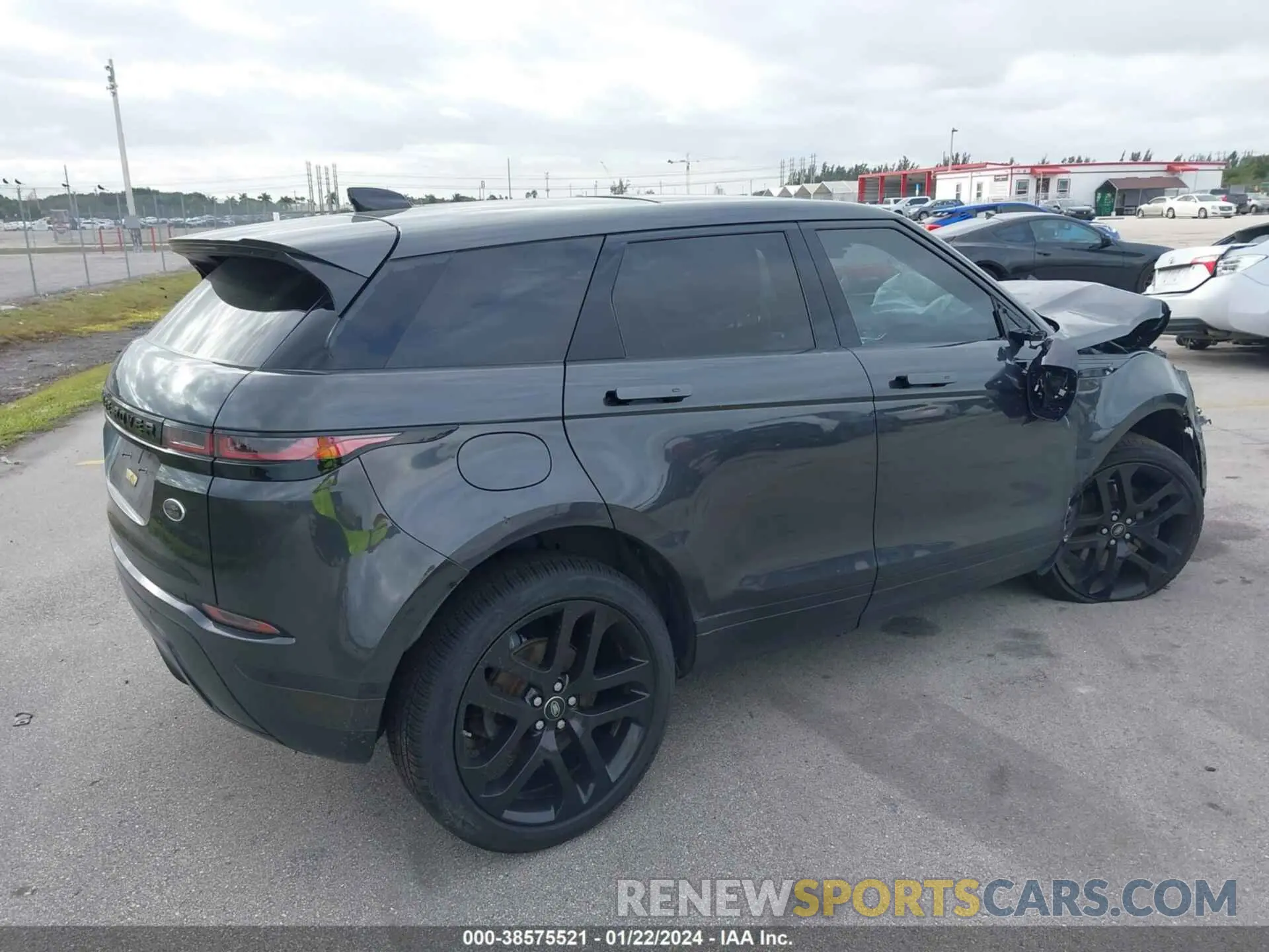 4 fotografías del automóvil dañado SALZP2FXXLH070641 LAND ROVER RANGE ROVER EVOQUE 2020