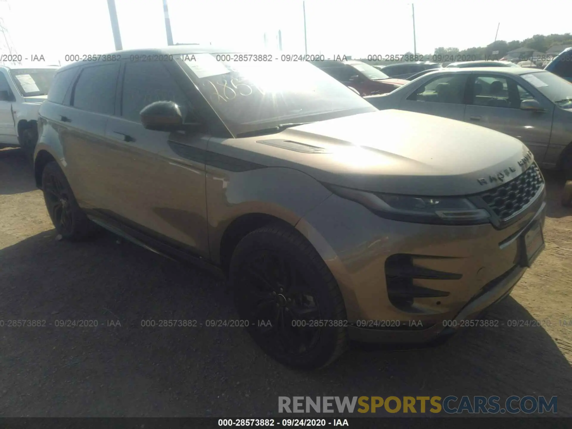 1 fotografías del automóvil dañado SALZT2GX1LH041538 LAND ROVER RANGE ROVER EVOQUE 2020