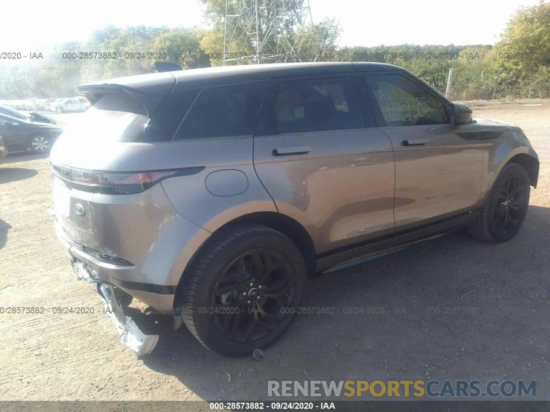 4 fotografías del automóvil dañado SALZT2GX1LH041538 LAND ROVER RANGE ROVER EVOQUE 2020