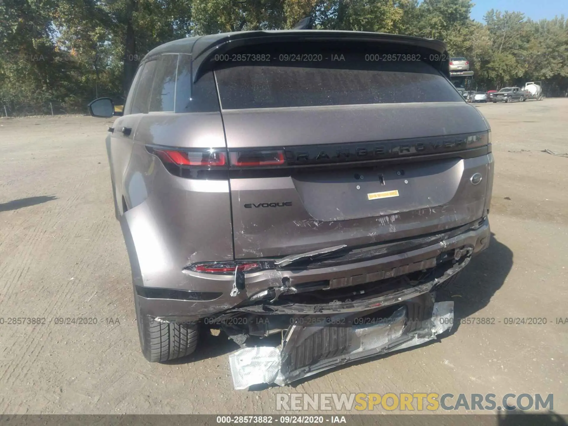 6 fotografías del automóvil dañado SALZT2GX1LH041538 LAND ROVER RANGE ROVER EVOQUE 2020
