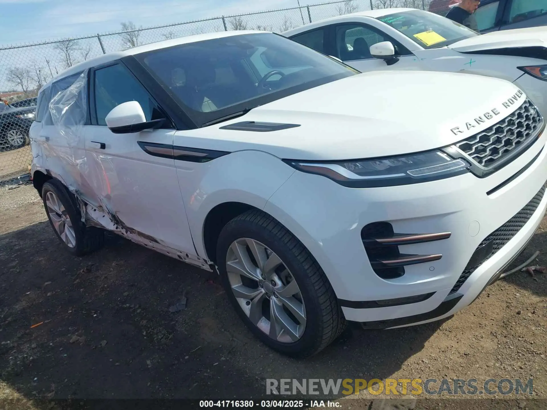 1 fotografías del automóvil dañado SALZT2GX5LH055345 LAND ROVER RANGE ROVER EVOQUE 2020