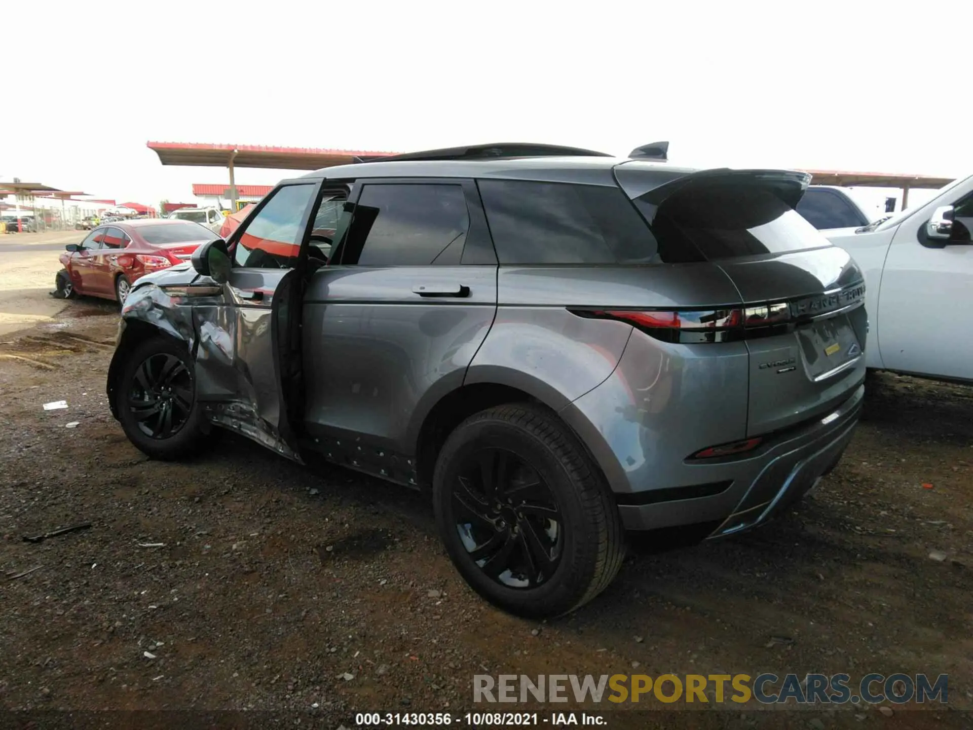 3 fotografías del automóvil dañado SALZT2GX6LH088208 LAND ROVER RANGE ROVER EVOQUE 2020