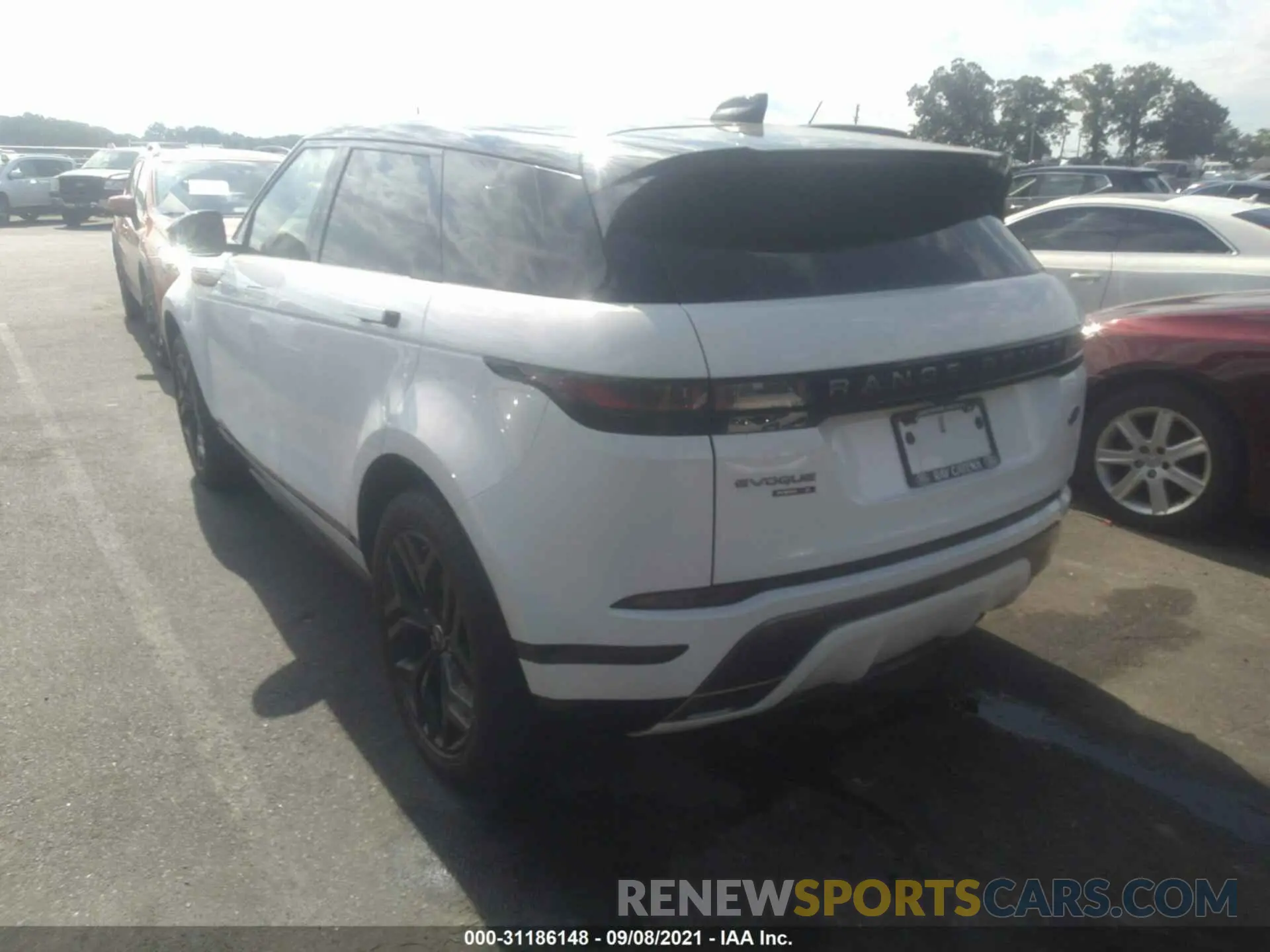 3 fotografías del automóvil dañado SALZT2GXXLH020333 LAND ROVER RANGE ROVER EVOQUE 2020