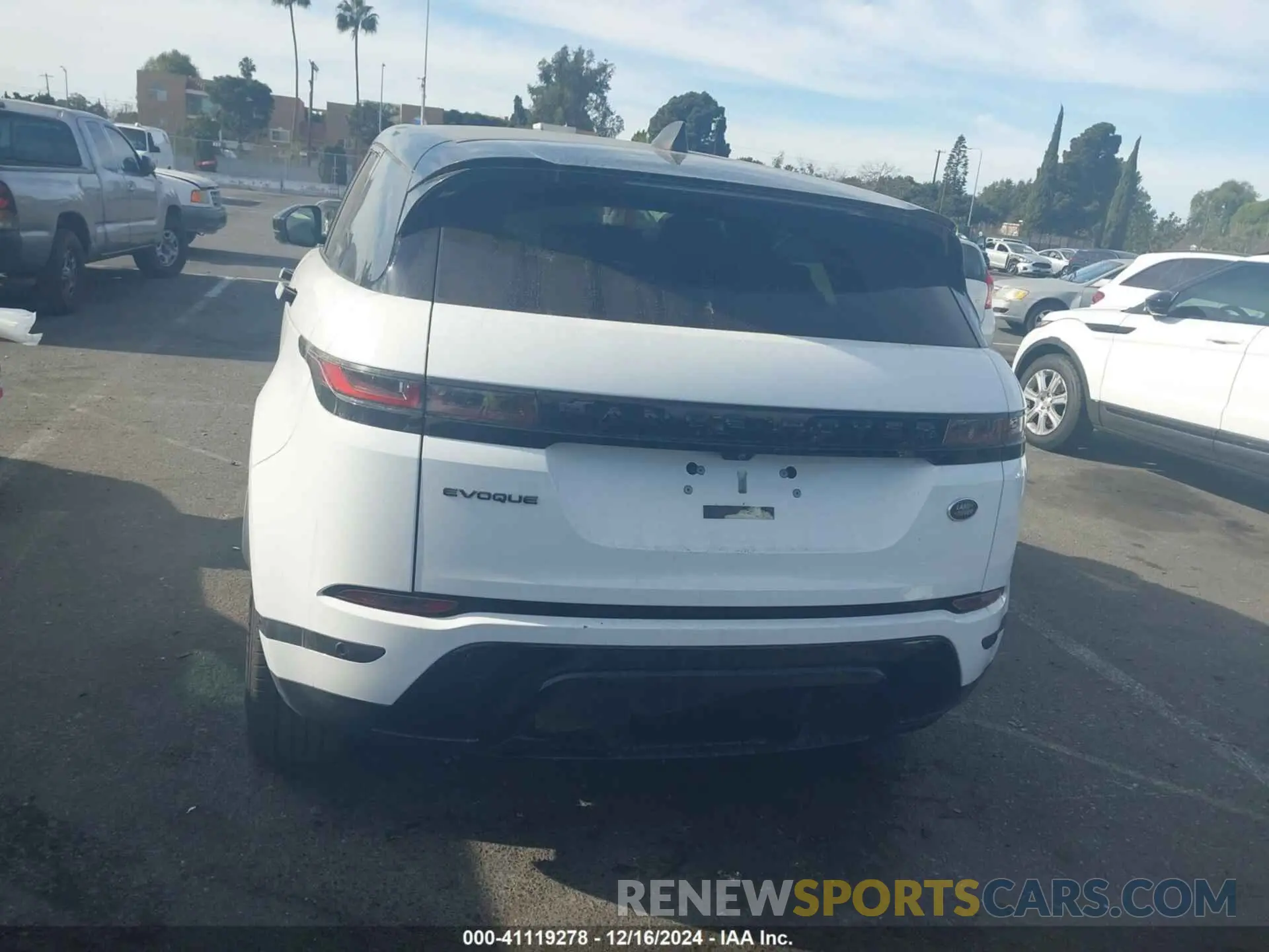 16 fotografías del automóvil dañado SALZJ2FX3MH131752 LAND ROVER RANGE ROVER EVOQUE 2021