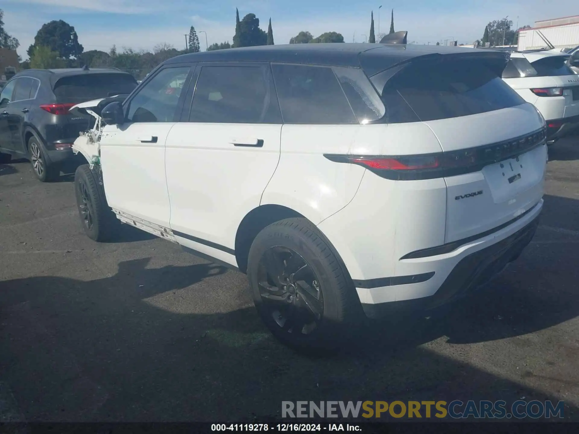 3 fotografías del automóvil dañado SALZJ2FX3MH131752 LAND ROVER RANGE ROVER EVOQUE 2021