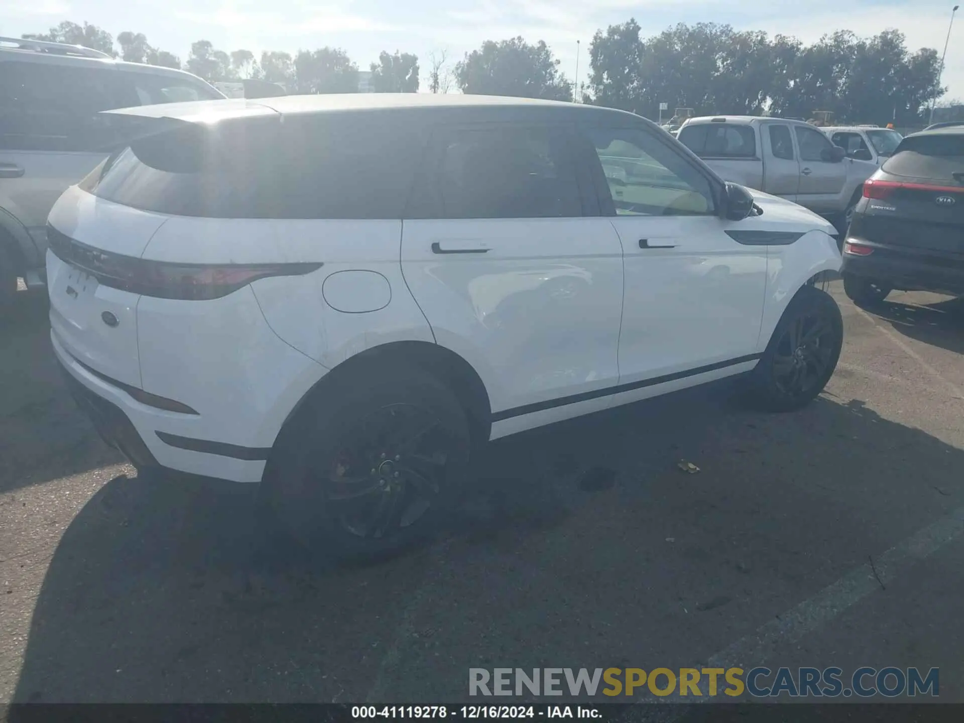 4 fotografías del automóvil dañado SALZJ2FX3MH131752 LAND ROVER RANGE ROVER EVOQUE 2021