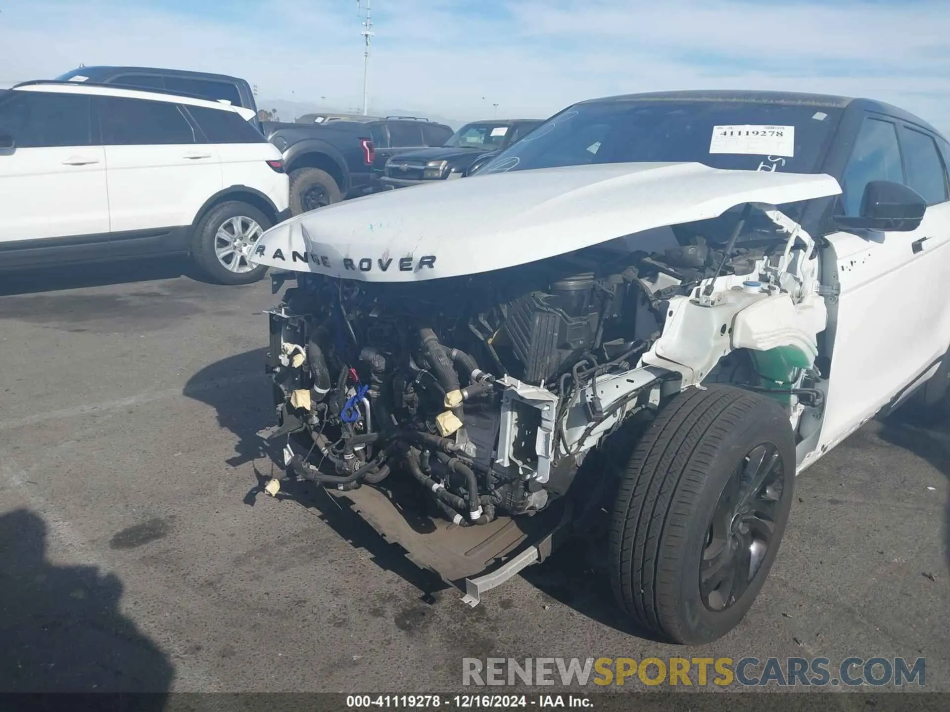 6 fotografías del automóvil dañado SALZJ2FX3MH131752 LAND ROVER RANGE ROVER EVOQUE 2021